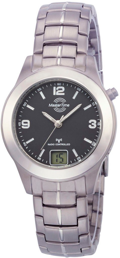 MASTER TIME Radiografisch horloge Titanium Horloge, quartz, dameshorloge, datum, glow-in-the-dark wijzers dames horloges grijs