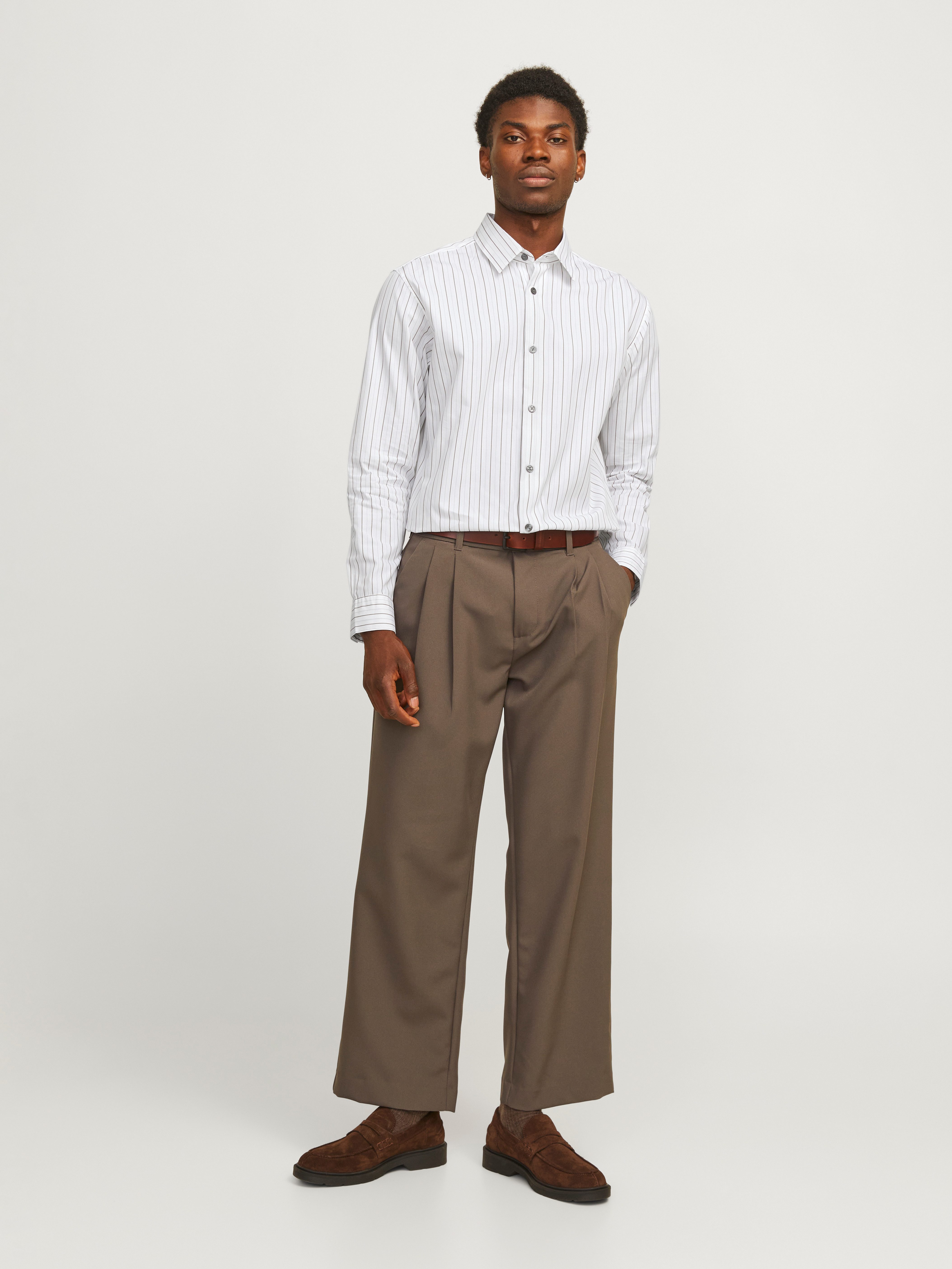 Jack & Jones Overhemd met lange mouwen JPRBLABUSHWICK STANLEY SHIRT L/S SN