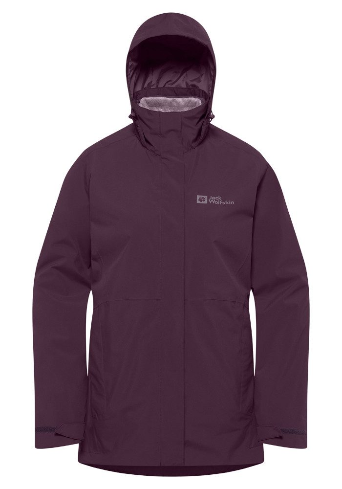 Jack Wolfskin Functioneel 3-in-1-jack ROTWAND 3IN1 JKT W
