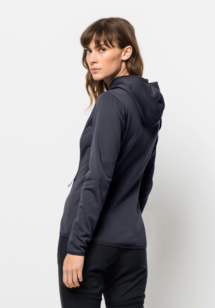 Jack Wolfskin Fleecejack BAISELBERG HOODED FZ W
