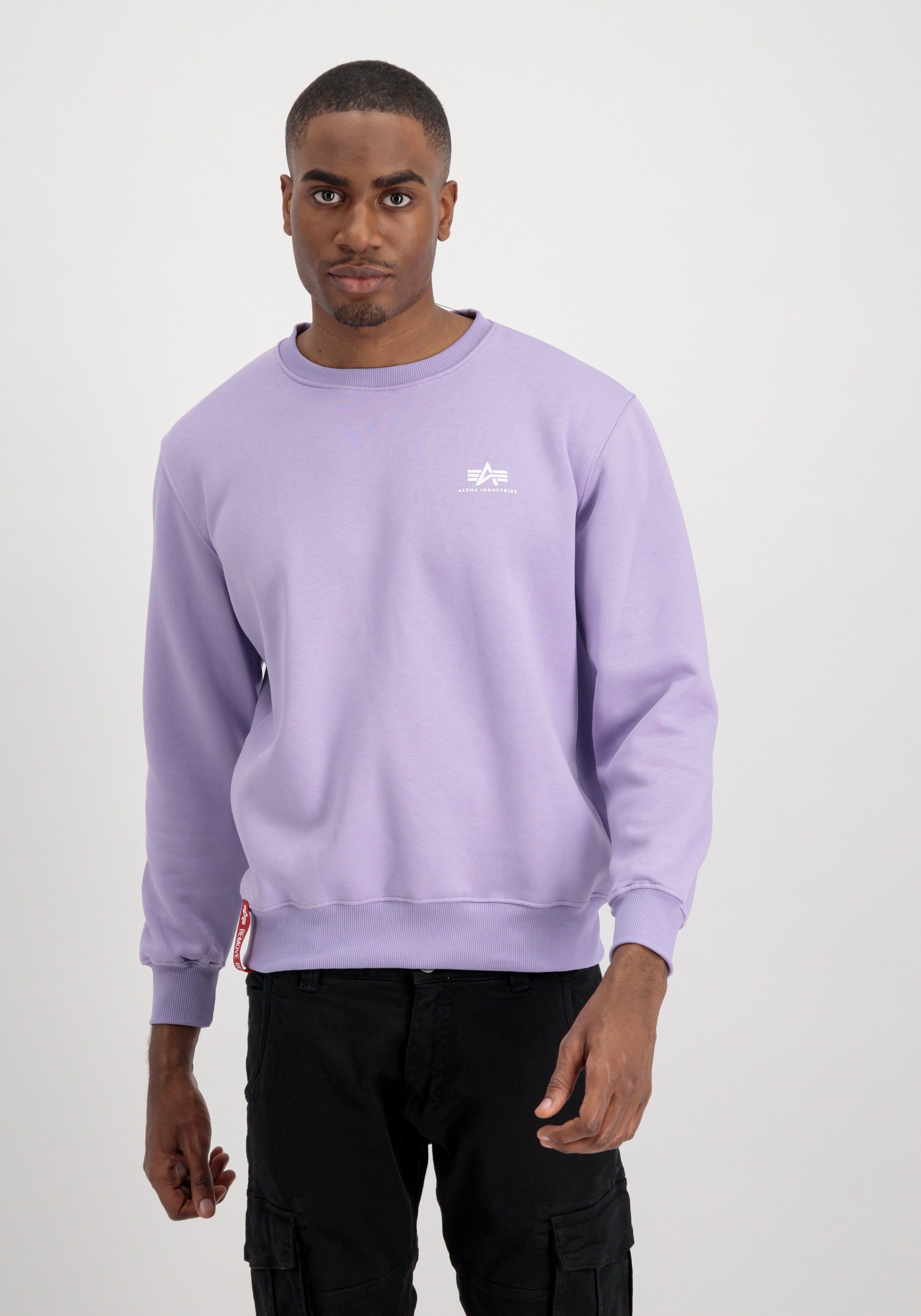 Alpha Industries Sweater Alpha Industries Men - Sweatshirts Basic Sweater Small Logo