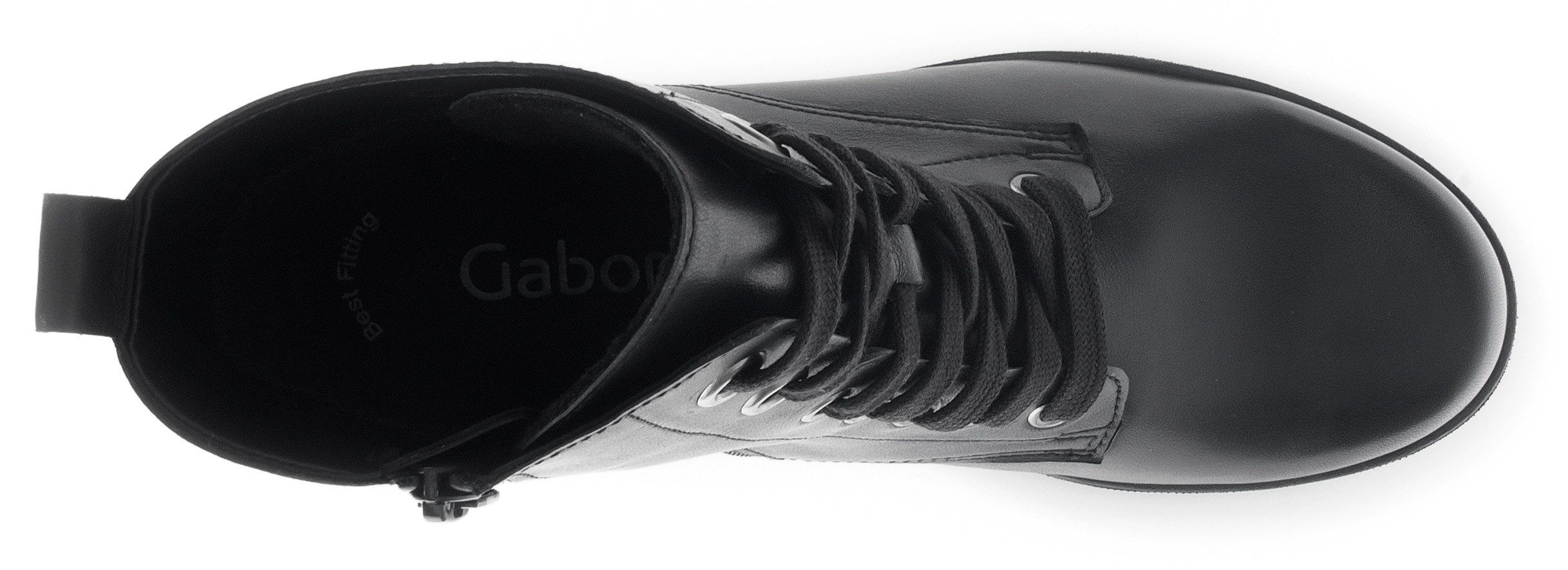 Gabor Veterlaarsjes blokhak, veterschoenen, enkellaars met best fitting-uitrusting