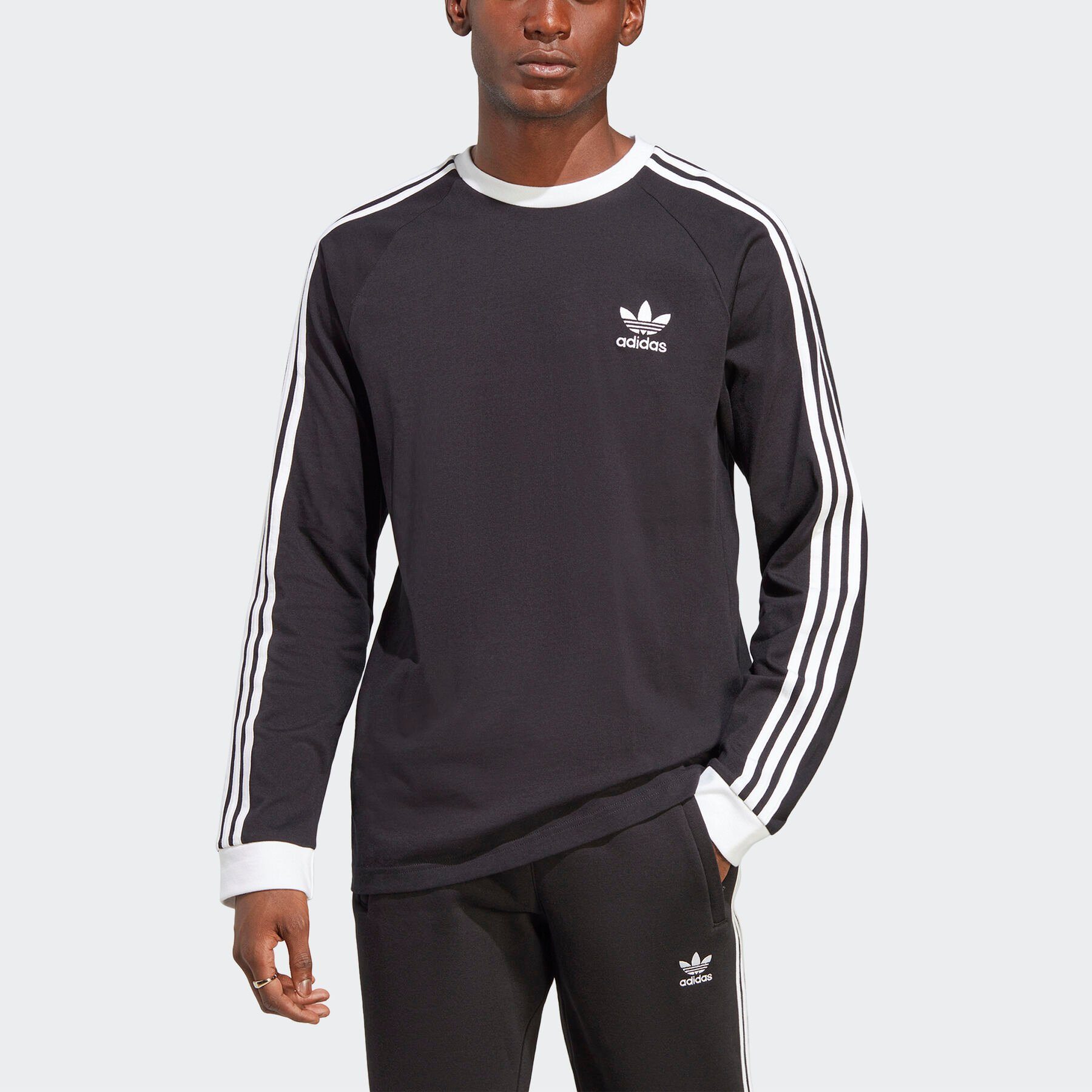 adidas Originals Shirt met lange mouwen 3-STRIPES LS T (1-delig)