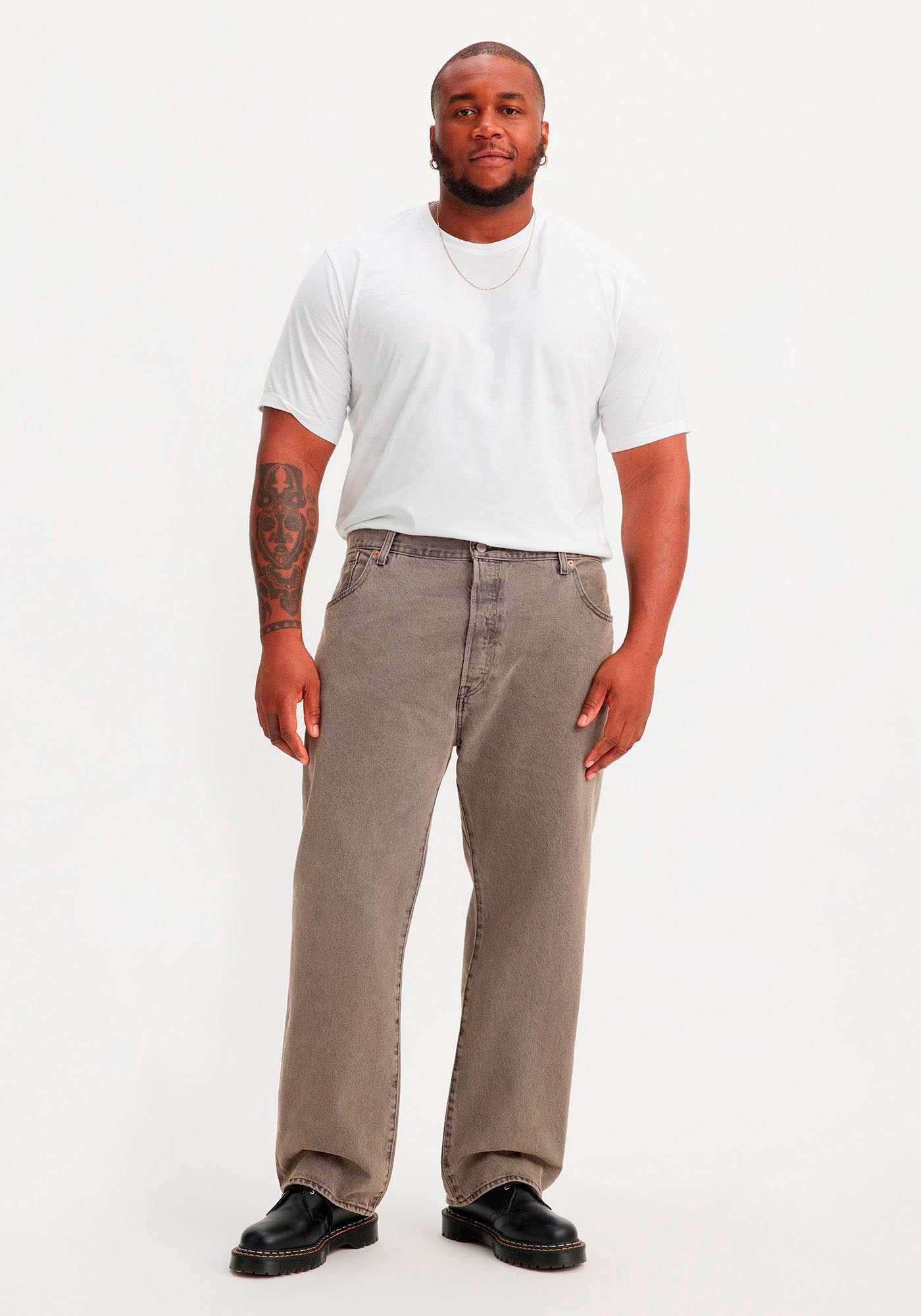 Levi's® Plus Straight jeans 501® LEVI'S®ORIGINAL B&T in verschillende wassingen