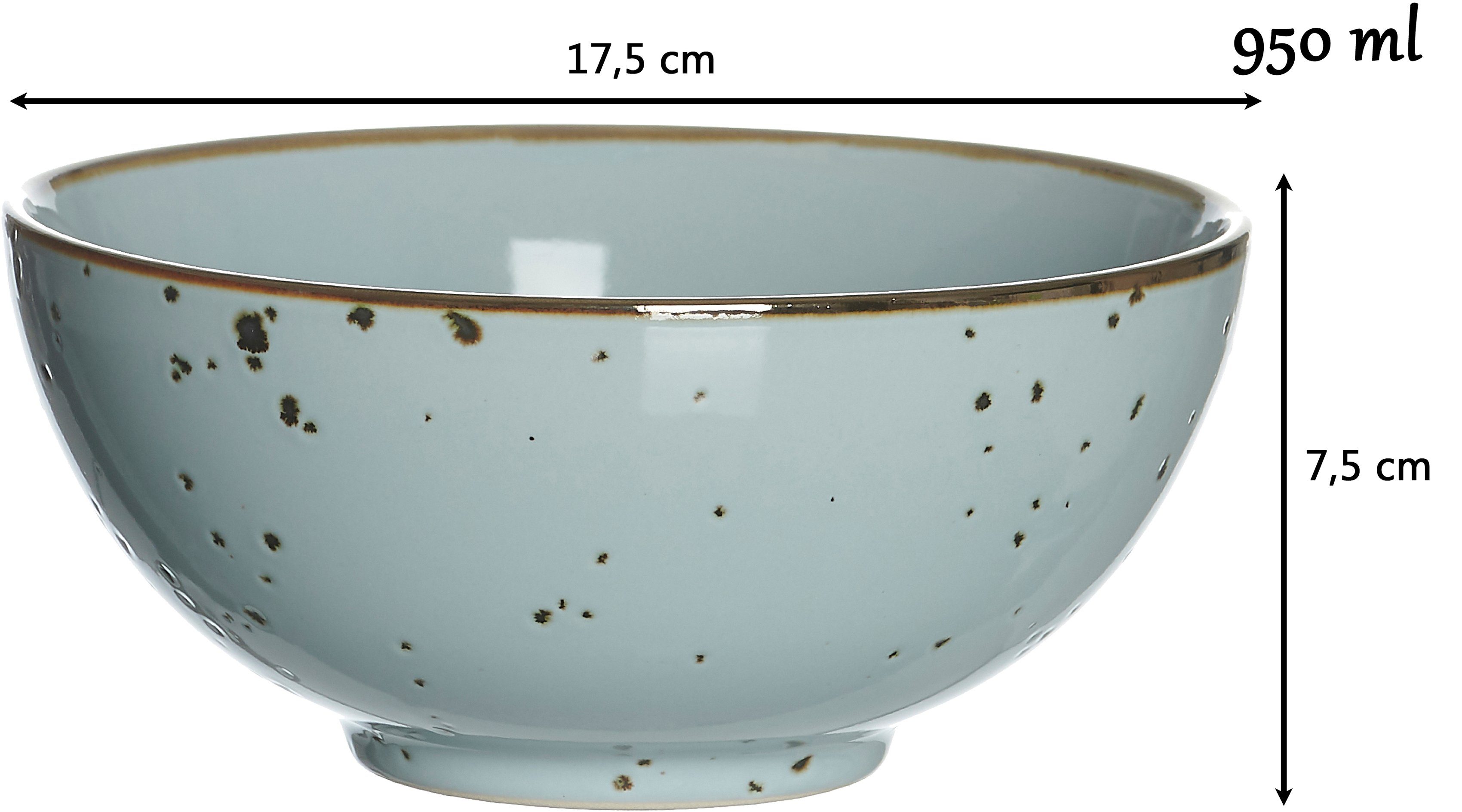 Ritzenhoff & Breker Schaal Xico Boeddha-bowls, Ø 17,5 cm (set, 2-delig)