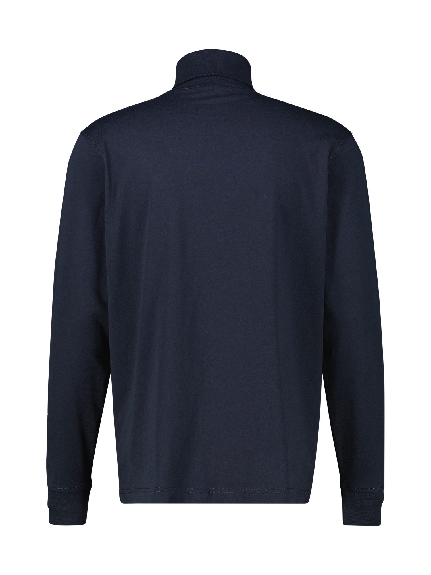 Lerros Sweatshirt LERROS Shirt met lange mouwen en coltrui in grote maten