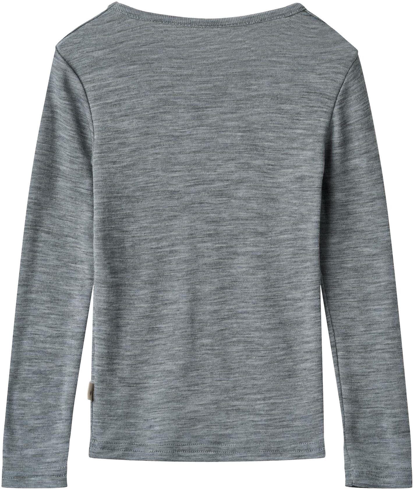 WHEAT Shirt met lange mouwen Wool T-Shirt L/S Alfie