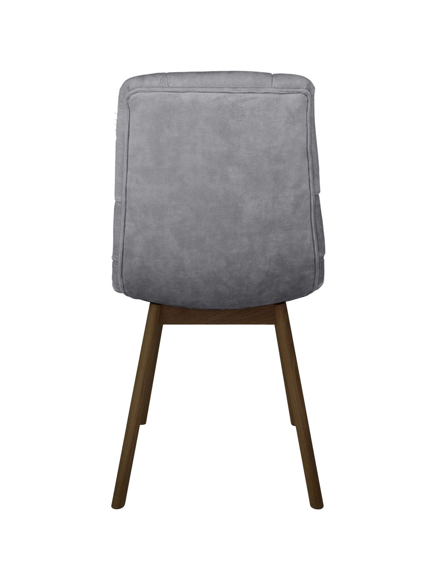 andas Eetkamerstoel Ramon met massief houten poten, in verschillende kleuren en stoffen (set, 2 stuks)