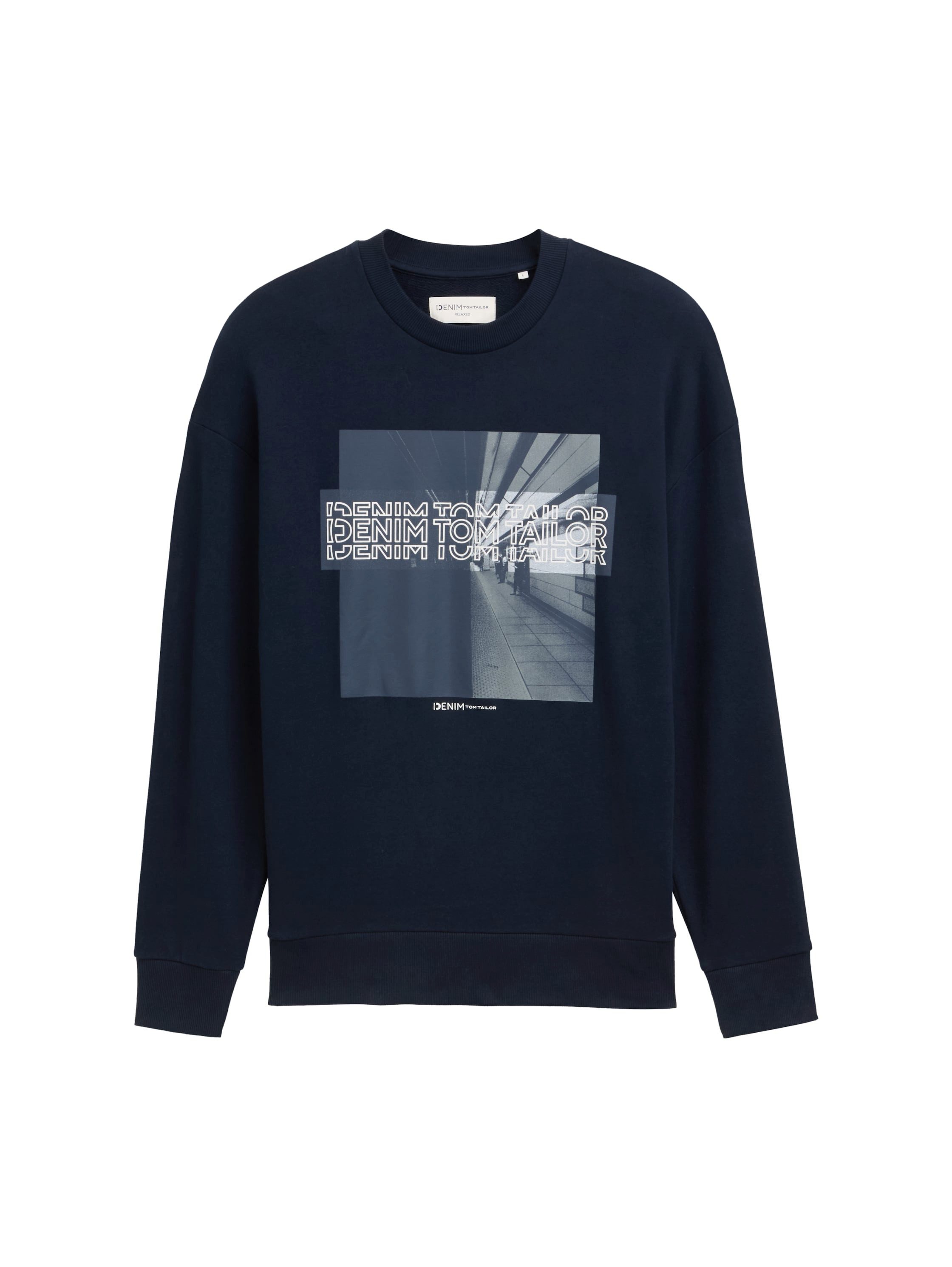 Tom Tailor Denim Sweatshirt met frontprint