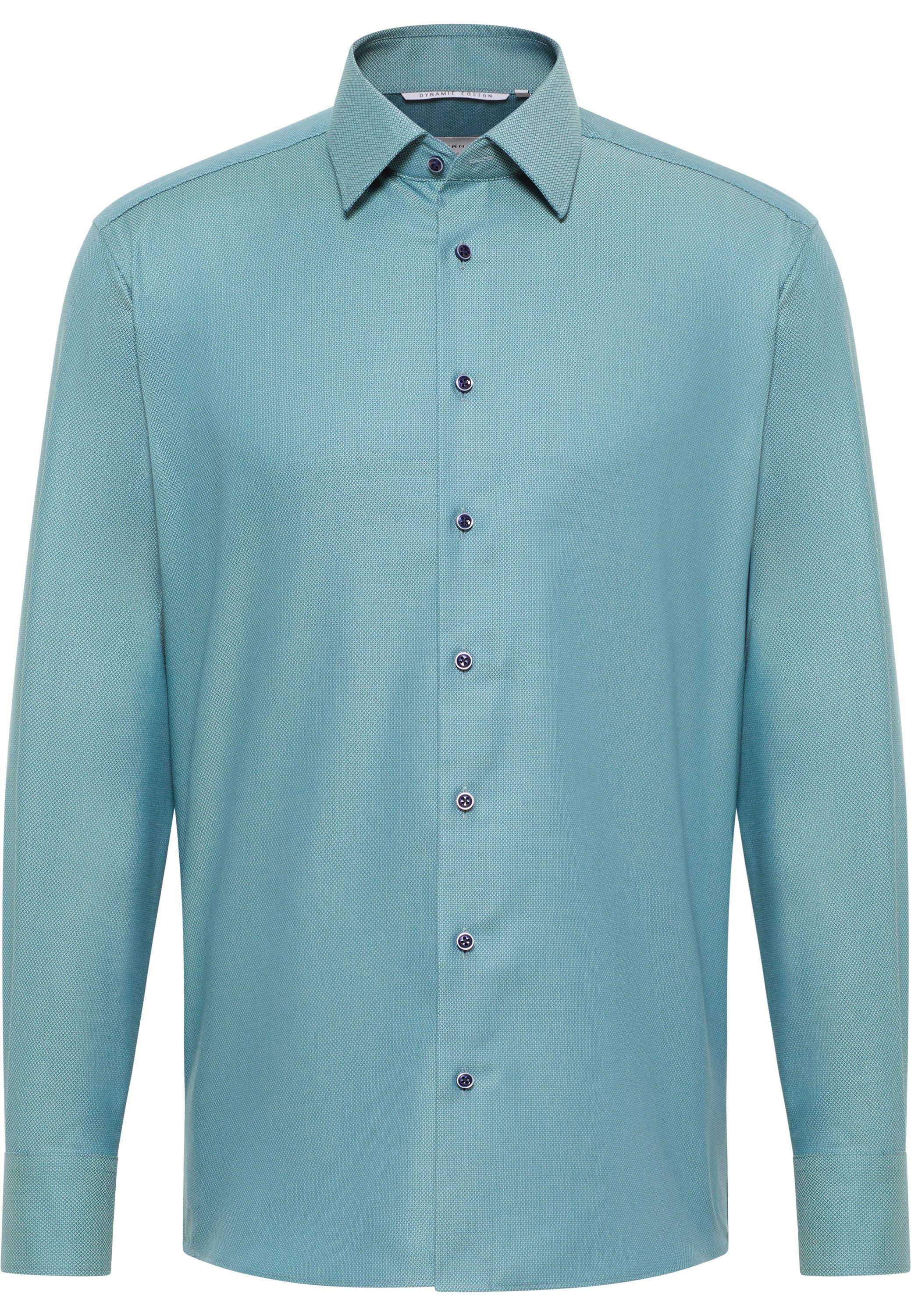 Eterna Overhemd met lange mouwen MODERN FIT NON IRON (strijkvrij)