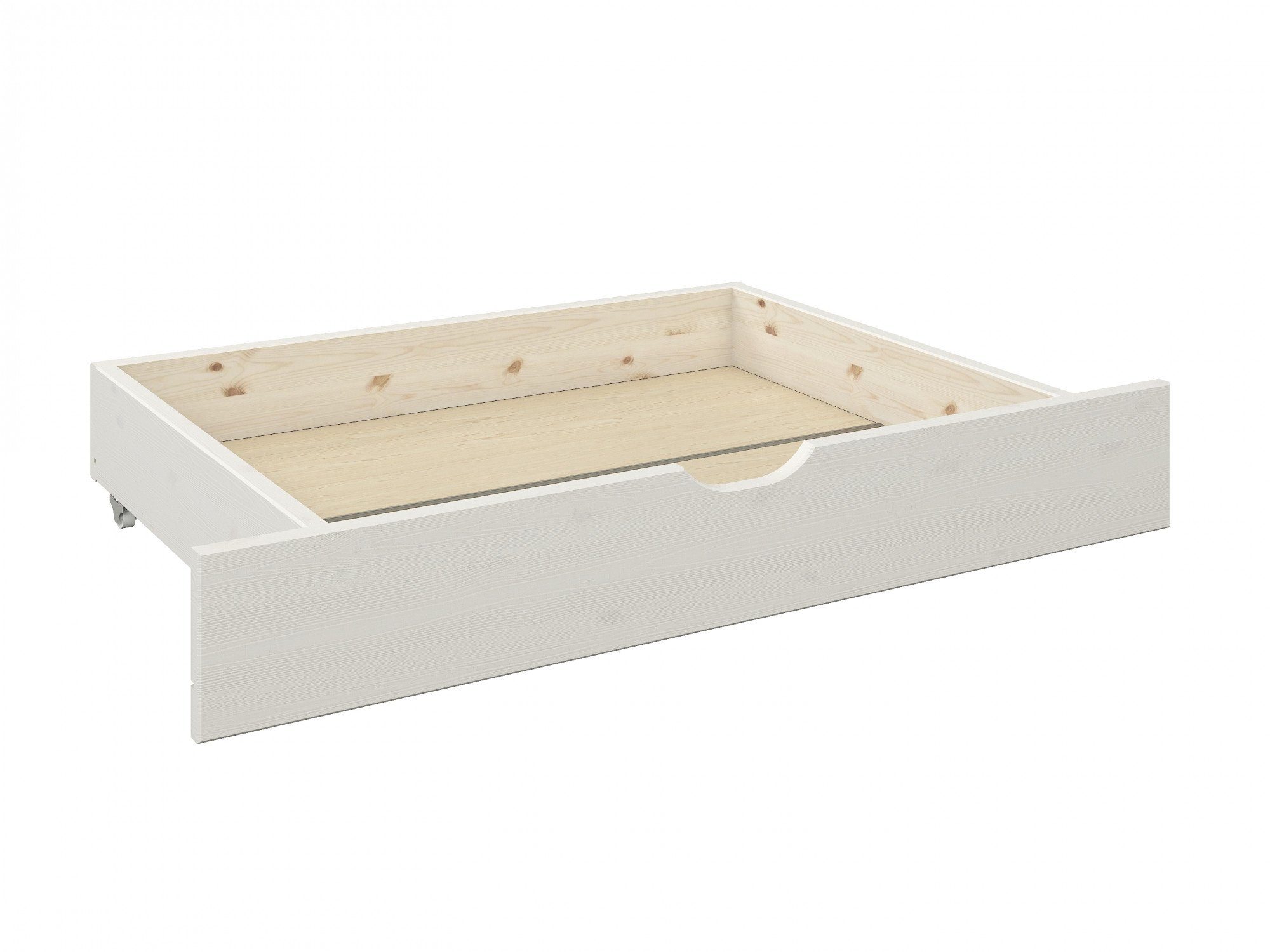 Home affaire Palletbed "ALASCO" BESTSELLER! Met lade gecertificeerd massief hout, uit te breiden tot tweepersoons- of familiebed