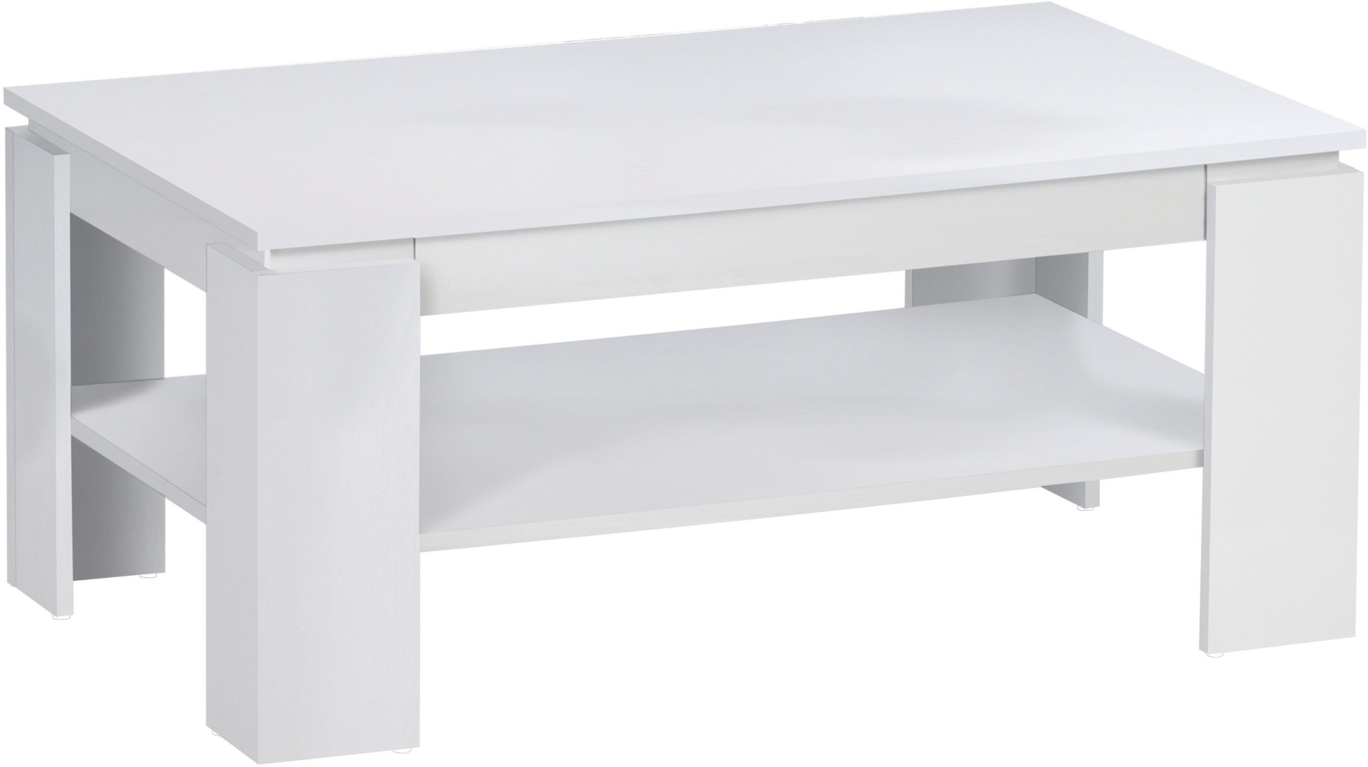 Stolkom Salontafel Harrison met lade, tafel in old style decor, BxHxD 100x44x60 cm