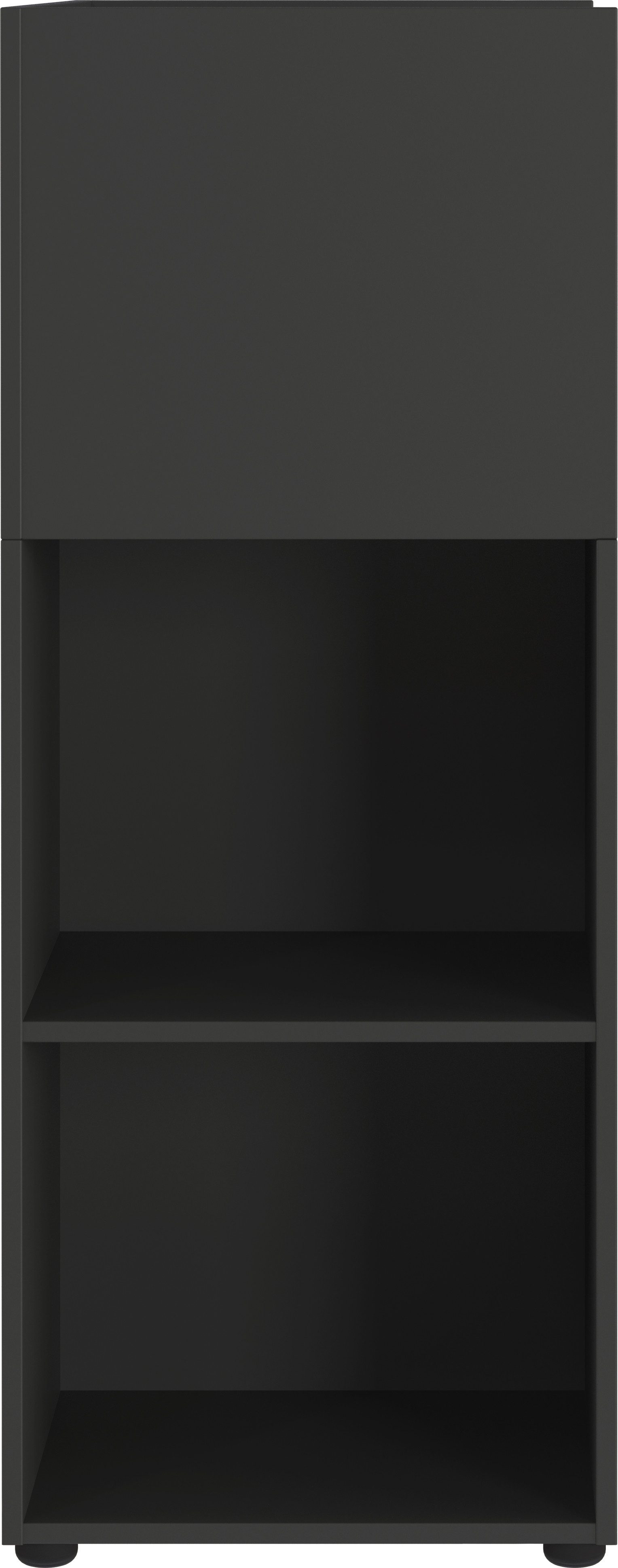 GERMANIA Kantoormeubelset Milaan incl. bureau, kastje op wieltjes, roomdivider en dressoir (4-delig)