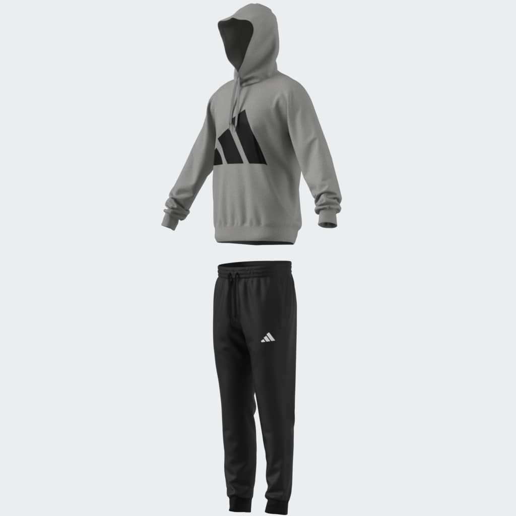 adidas Sportswear Trainingspak M BL FT HD TS van zacht french-terry materiaal, hoodie (2-delig)