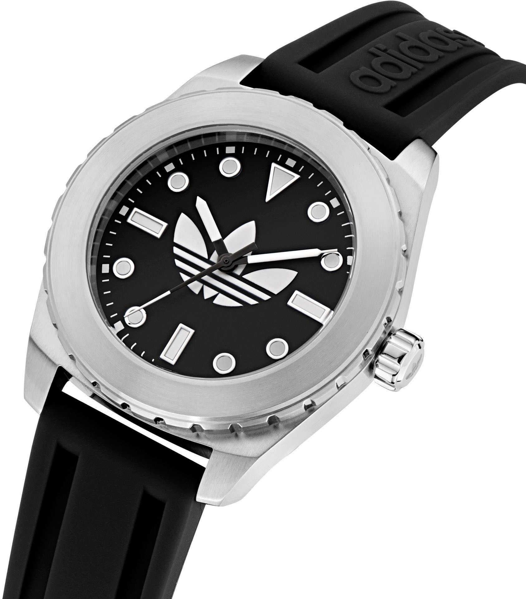 adidas Originals Kwartshorloge DISCOVERER ONE Polshorloge, heren, dames, siliconen band, waterafstotend tot 5 bar