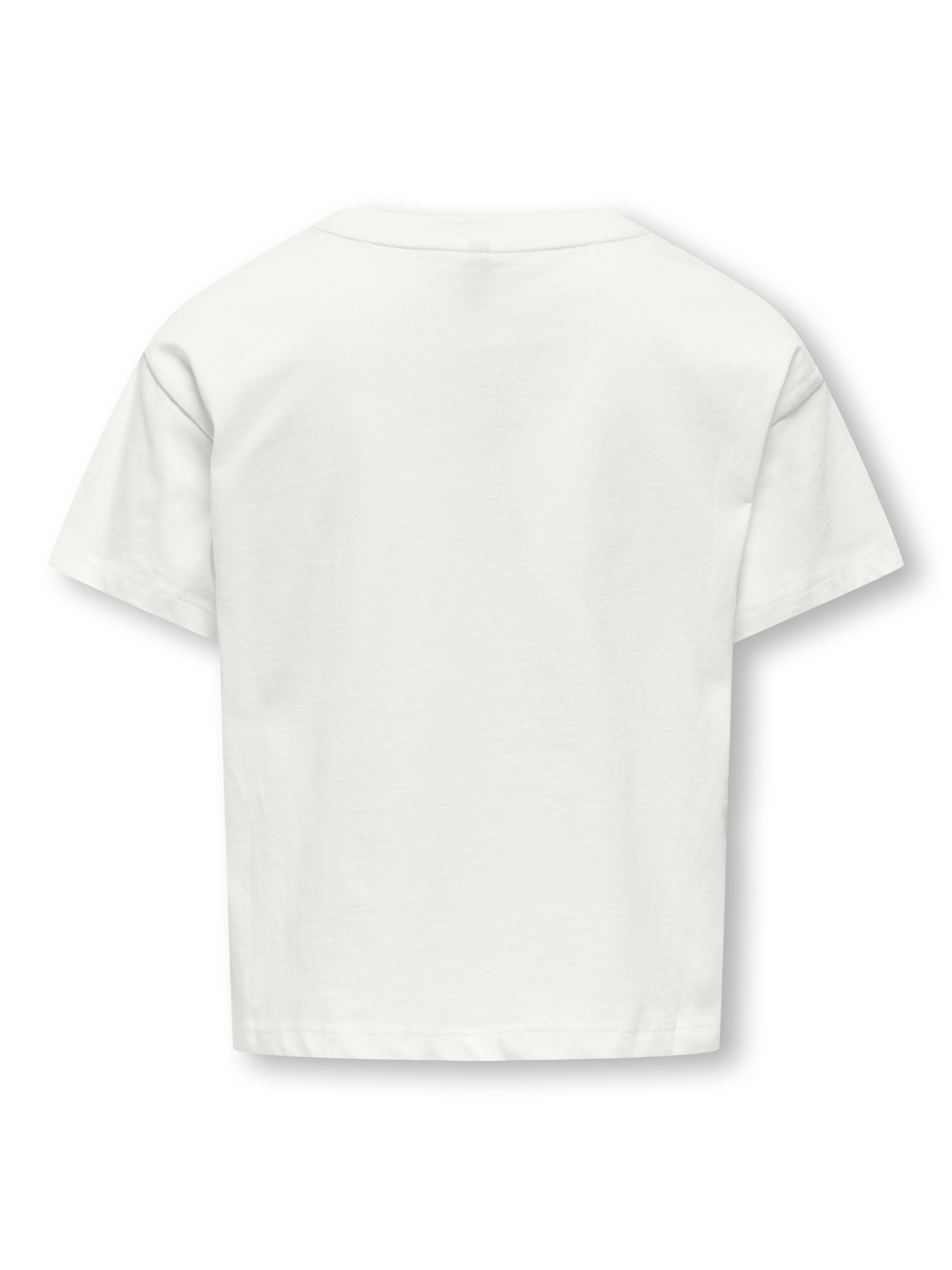 KIDS ONLY Shirt met korte mouwen KOGMAIKEN LIFE CROPHEART SS TOP JRS NOOS