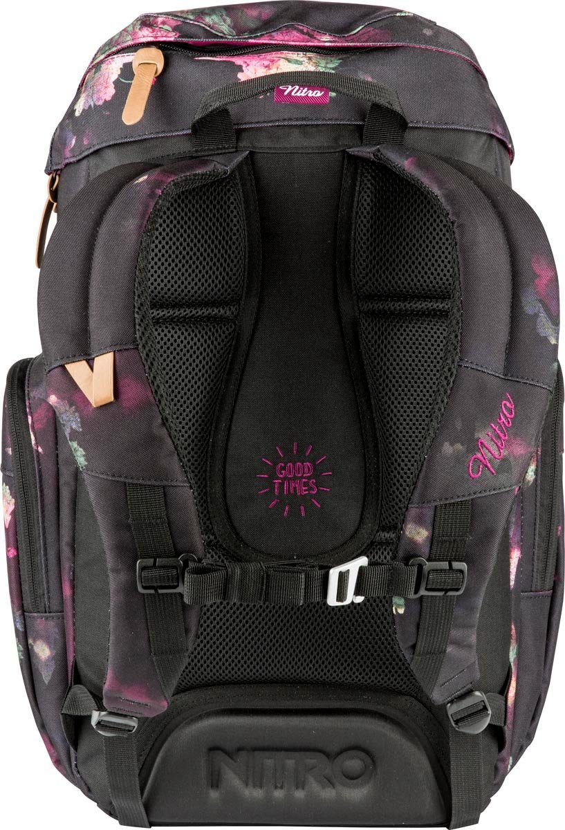 NITRO Vrijetijdsrugzak Daypacker met laptopvak, schoolrugzak, wandelaarsrugzak of streetpack