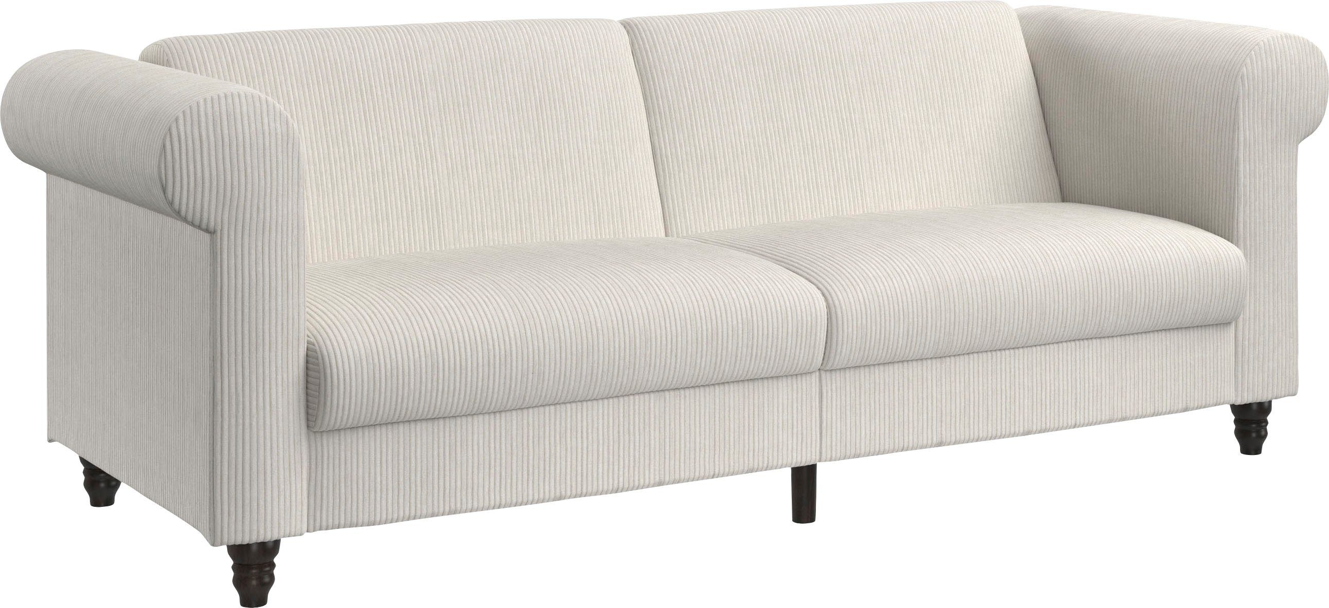 Dorel Home 3-zitsbank Felix II, slaapbank 236 cm(ligoppervlak 108 x 190 cm), rugleuning