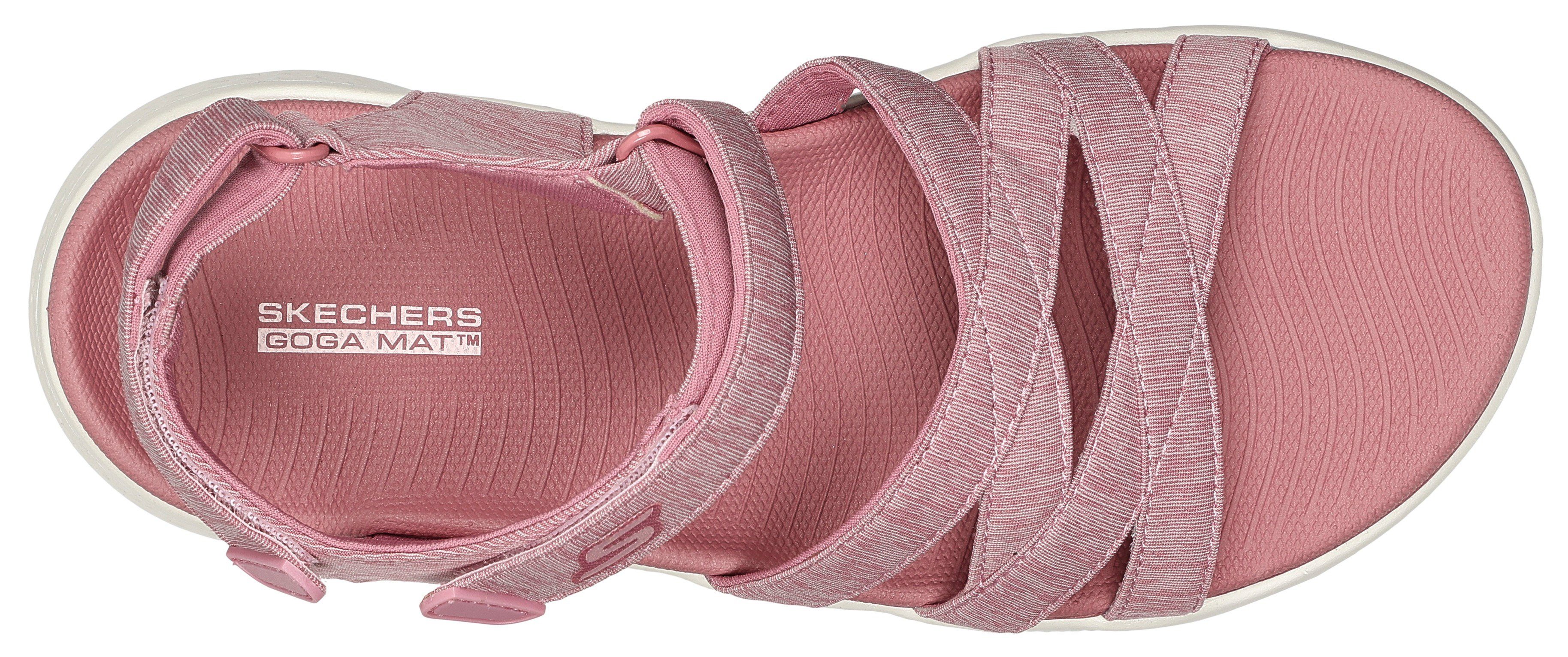 Skechers Sandalen GO WALK FLEX SANDAL-SUNSHINE , zomerschoen, sandaal, klittenbandschoen, met praktische klittenbandsluiting