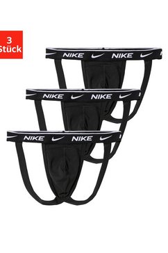 nike underwear string jockstrap (3 stuks) zwart