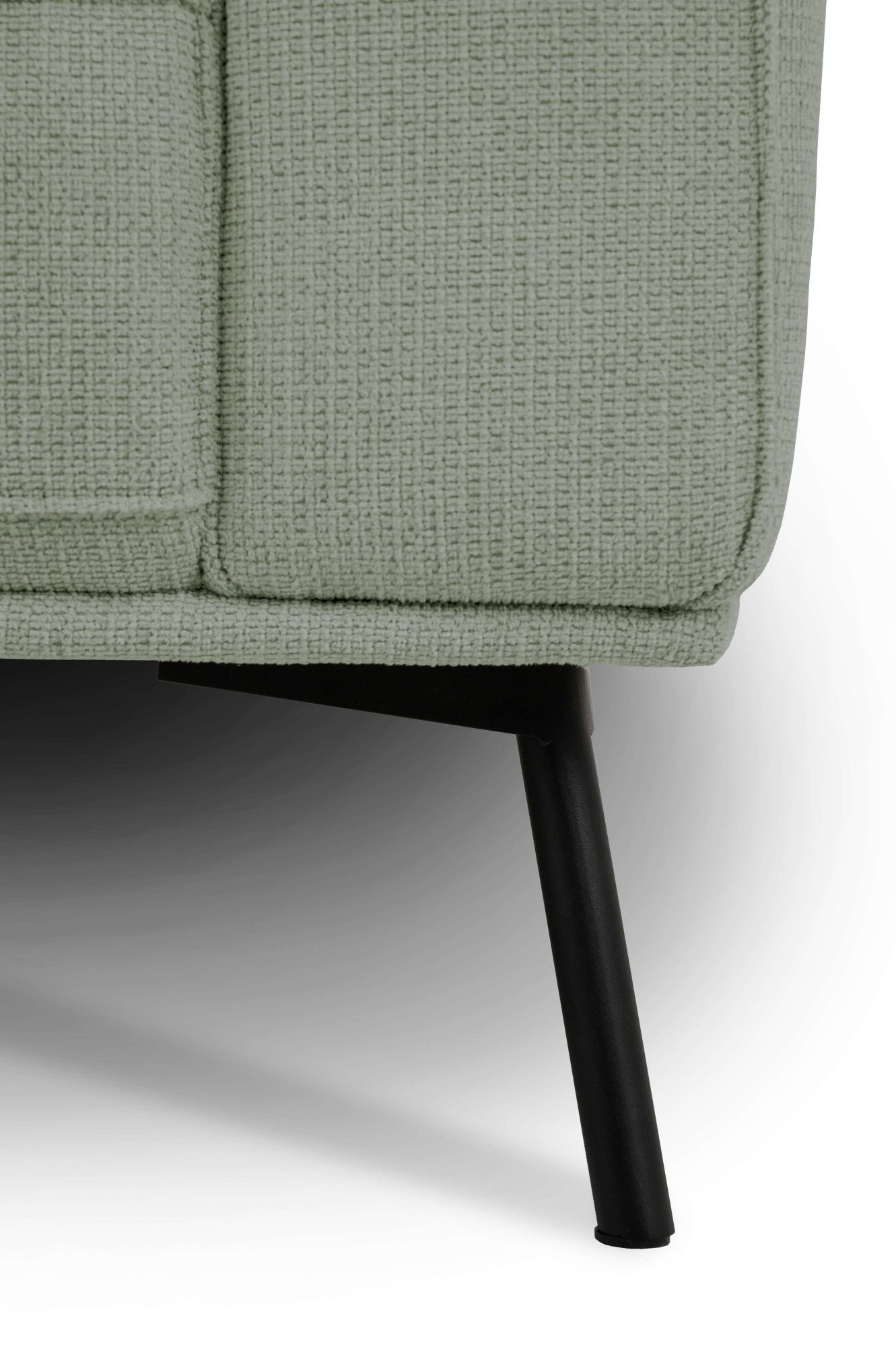andas Hoekbank Vosby Breedte 260 cm, chenille, met decoratieve kedernaad