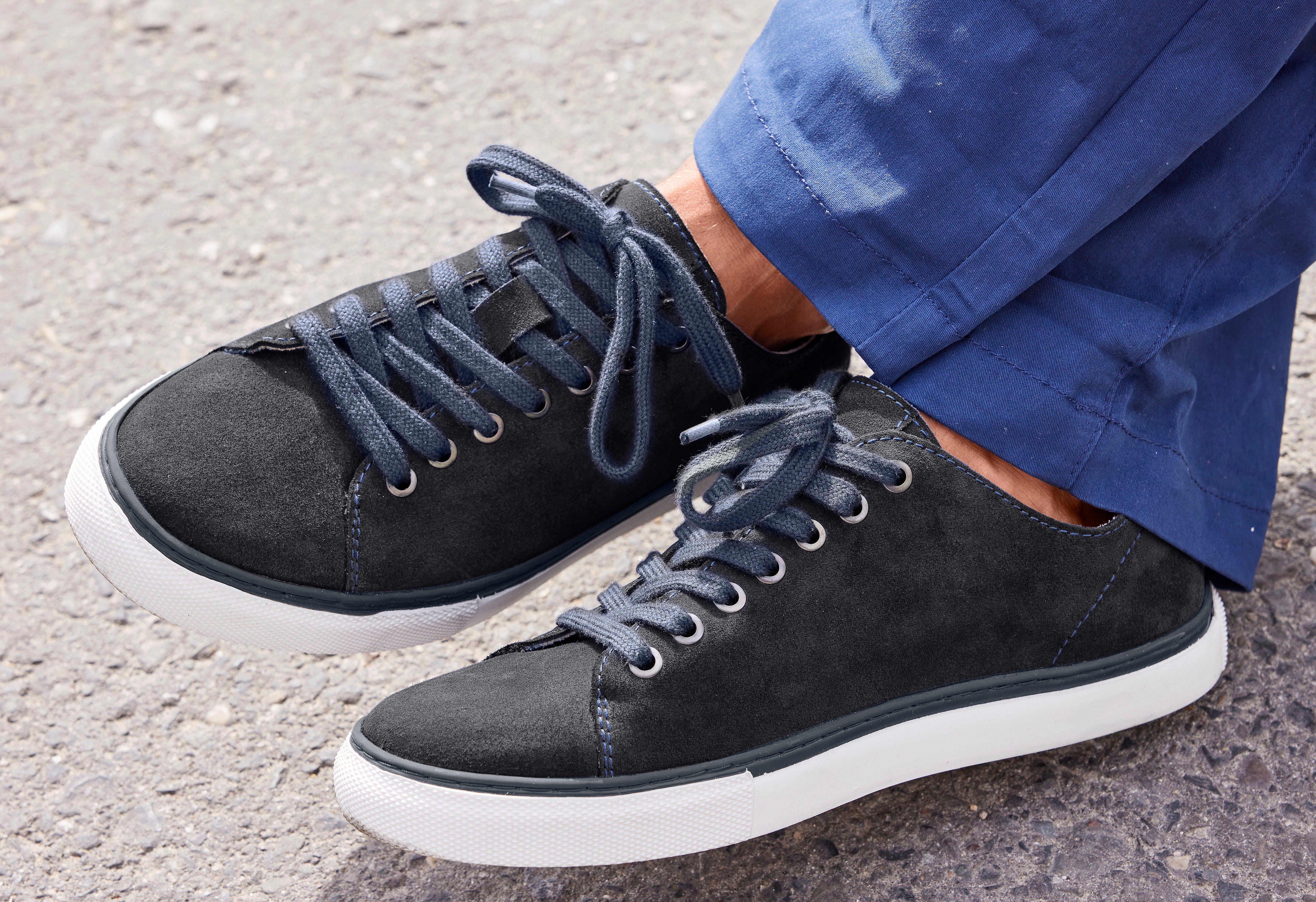 AUTHENTIC LE JOGGER Sneakers uit leer, veterschoenen, casual schoenen, ultralicht