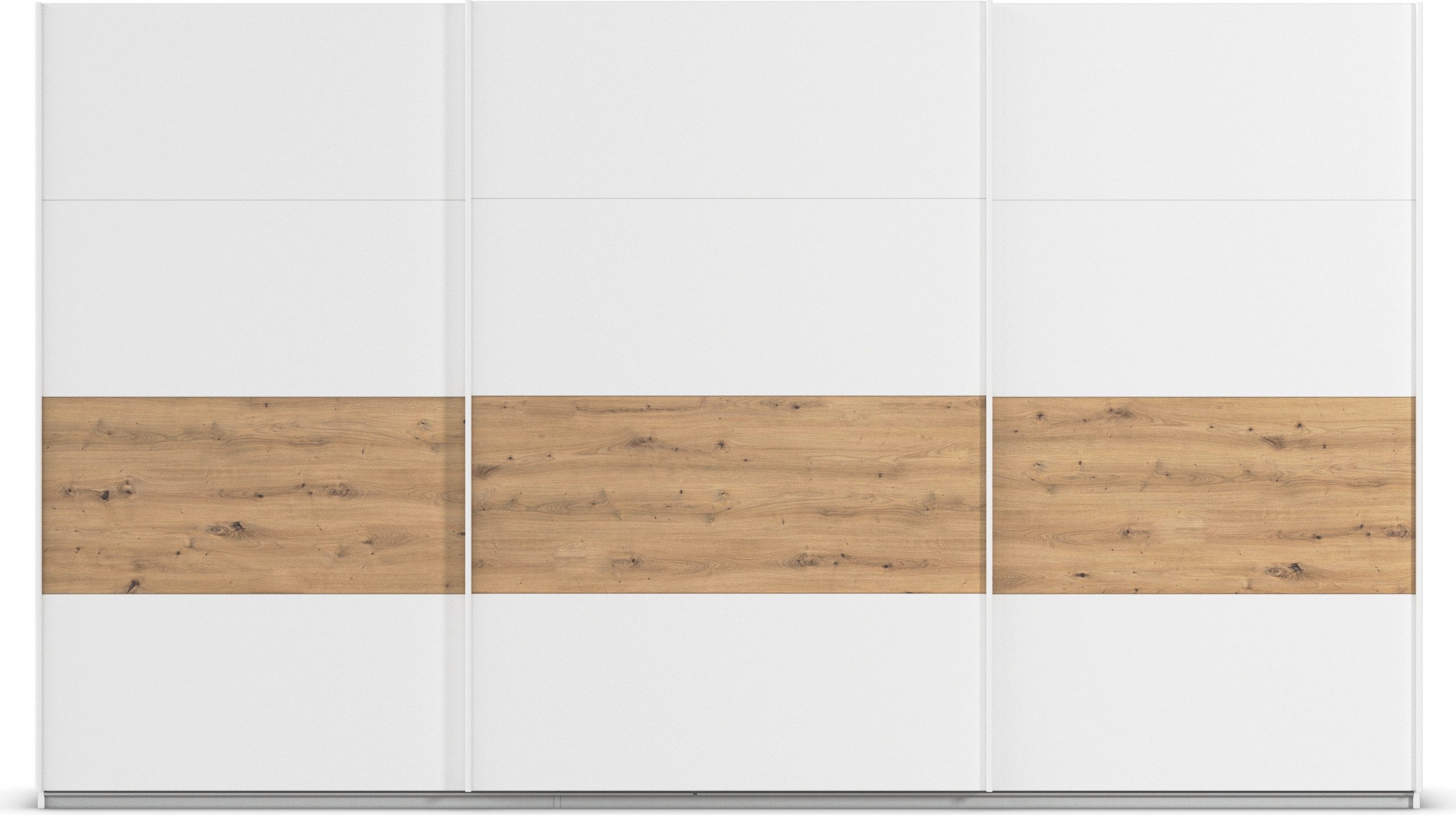 rauch Schuifdeurkast Kledingkast Kast Garderobe CORTONA inclusief indeling, 2 stoffen dozen en extra planken