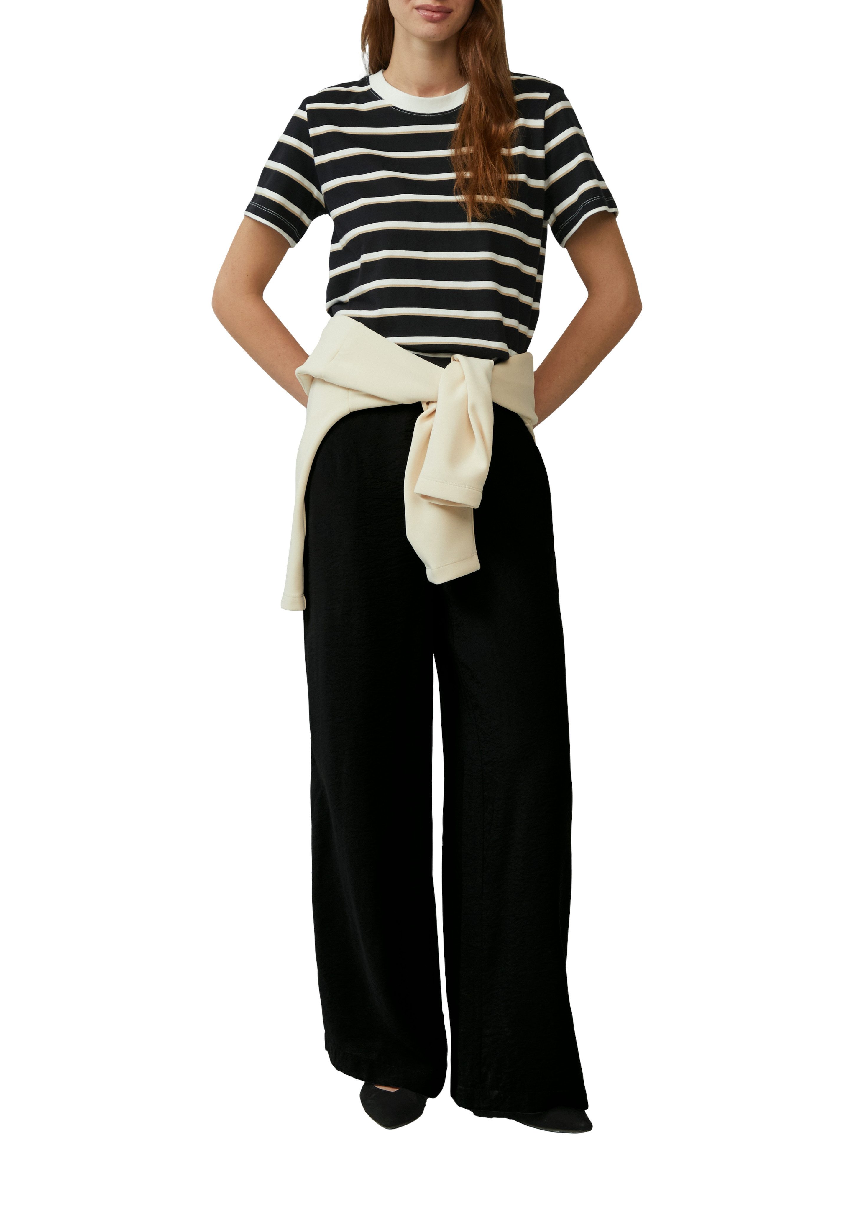 s.Oliver Stoffen broek met zakken