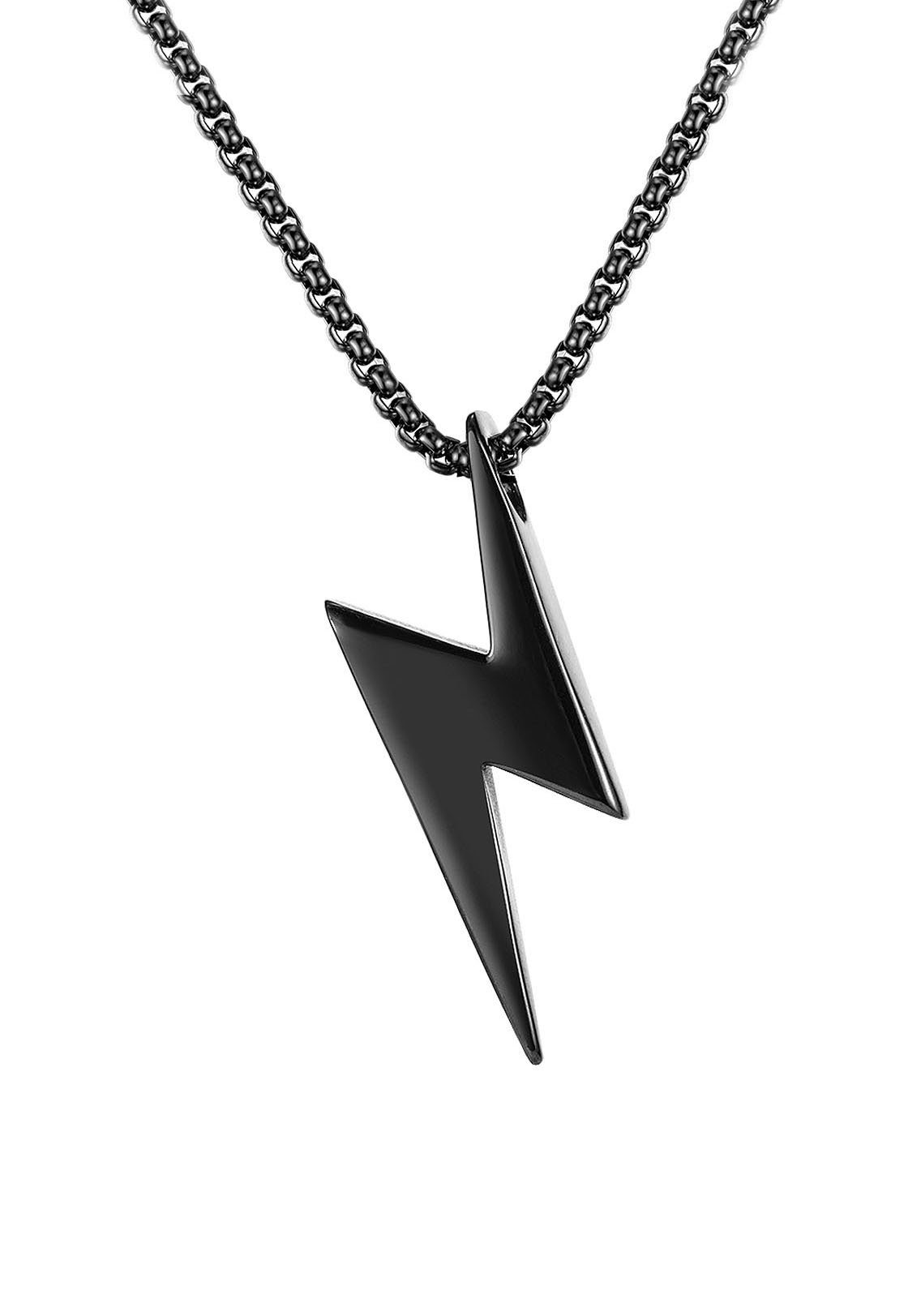 Firetti Ketting met hanger Sieraad cadeau bliksem met zirkoon (synthetisch)