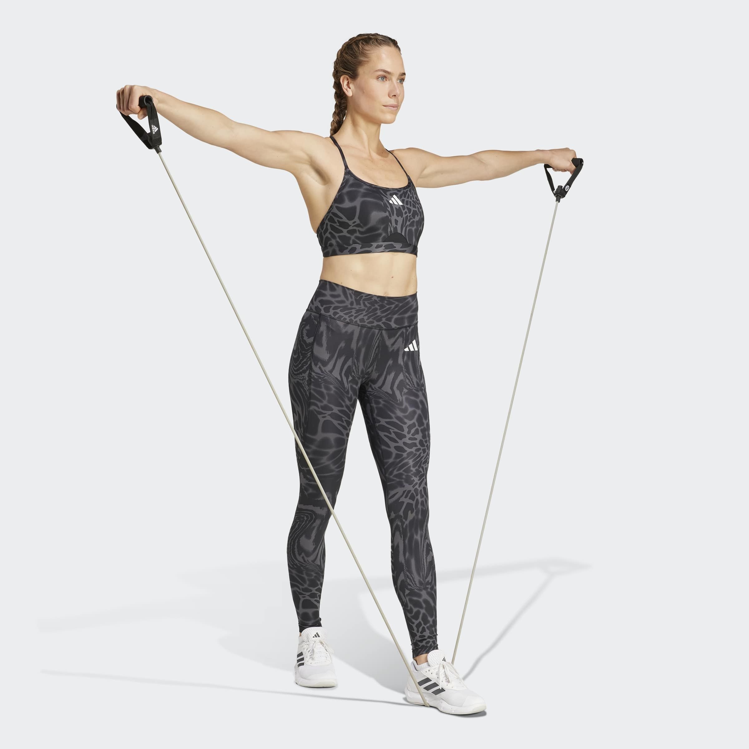 adidas Performance Trainingstights TE OPT AOP 1/1 (1-delig)