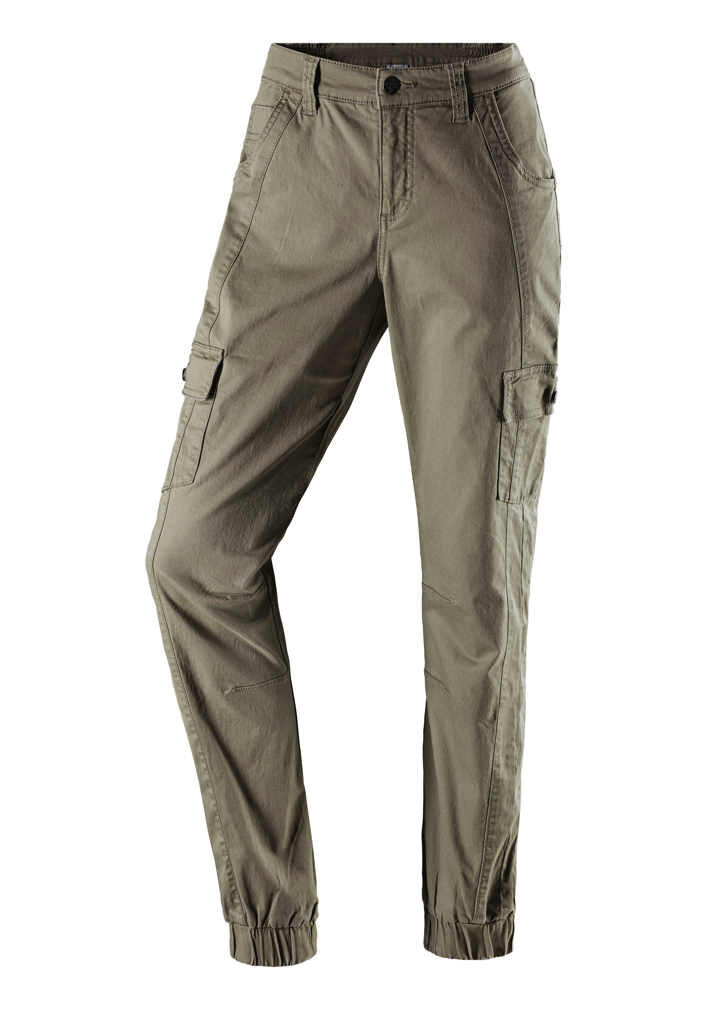 vivance active Trekkingbroek Cargo Jeans Optik Katoenmix met cargozakken
