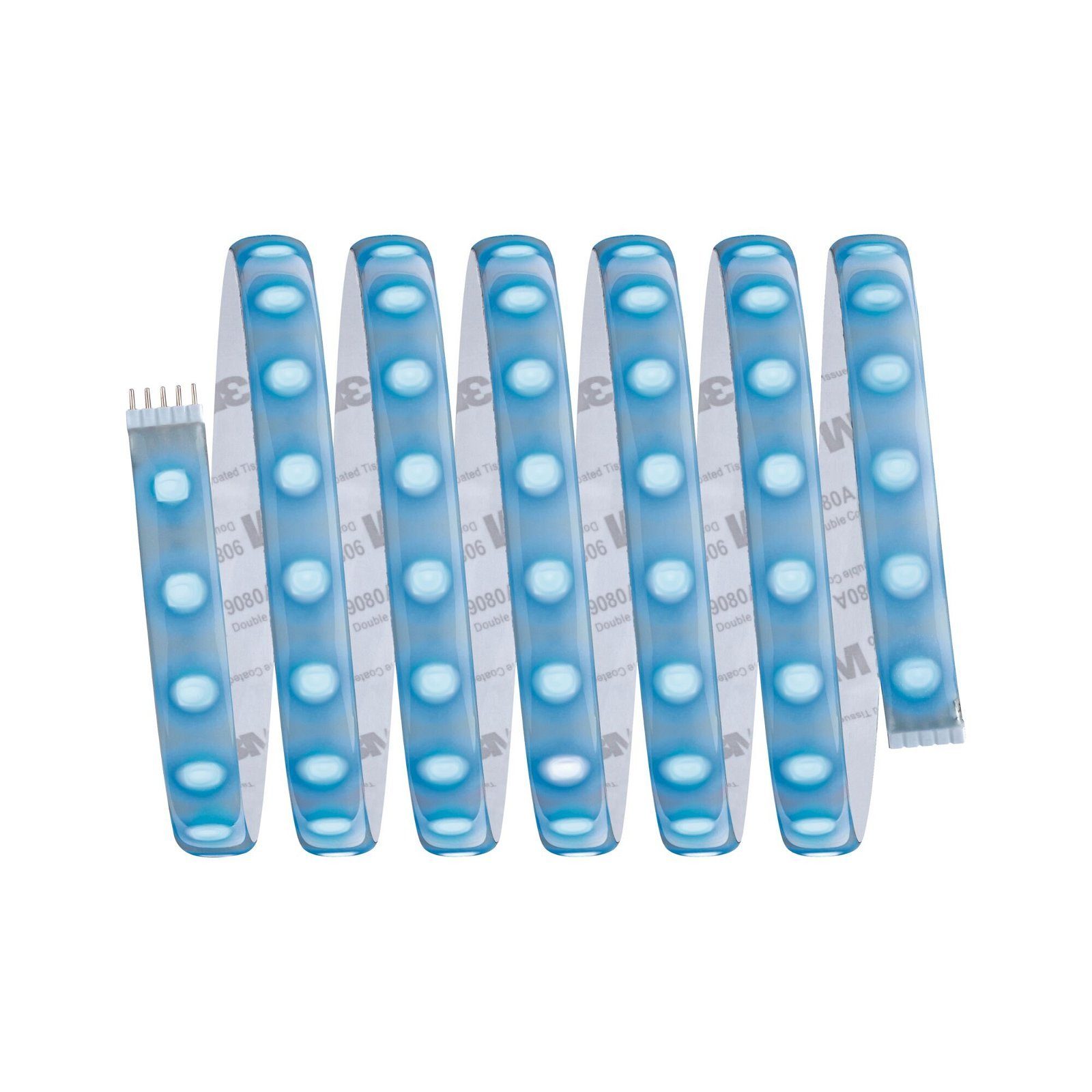 Paulmann Led-strepen MaxLED 500 Strip 2,5m IP44 Cover 3000K 30W 24V zilverkleur Kunststof (1 stuk)