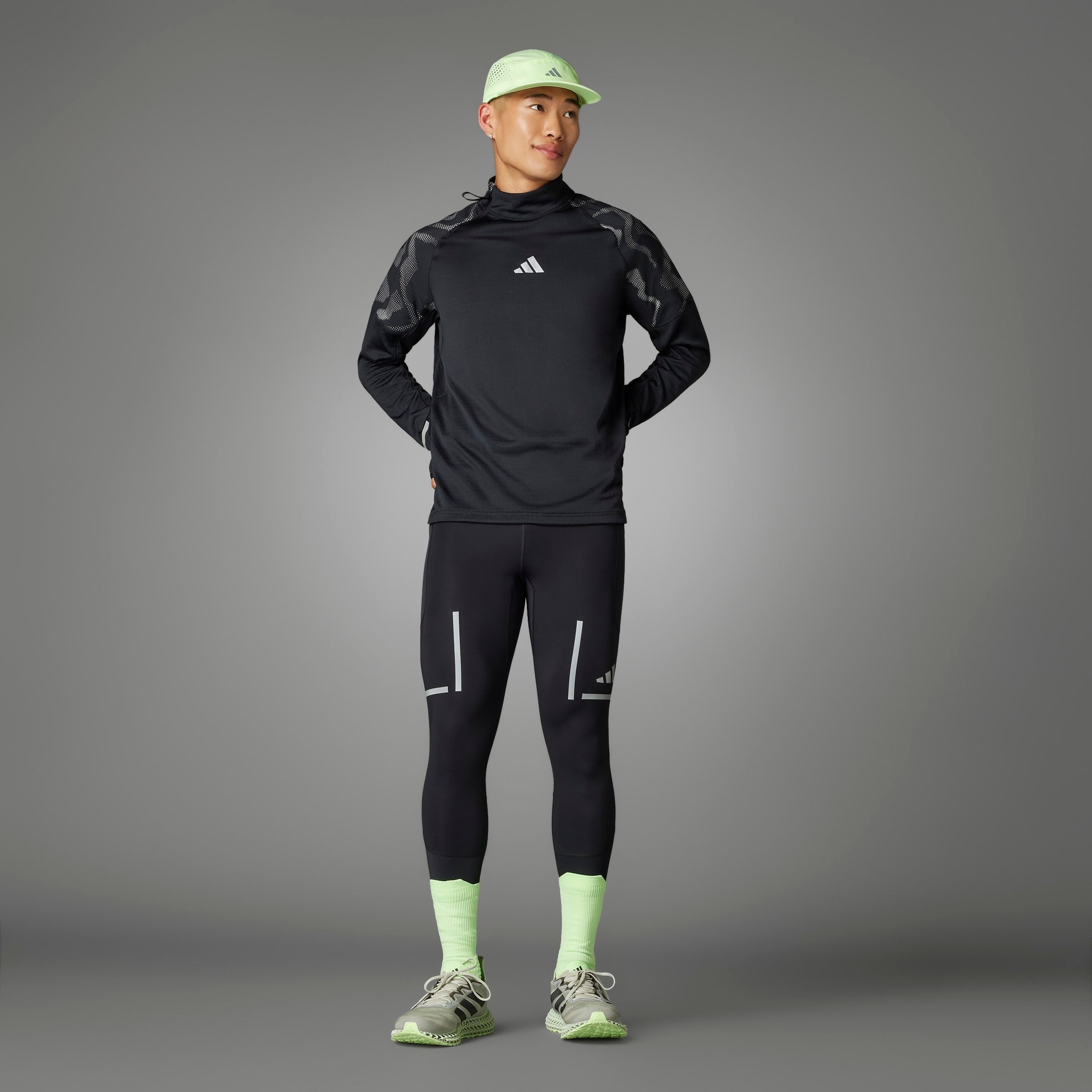 adidas Performance Runningtights ULT HI VIS TIG (1-delig)