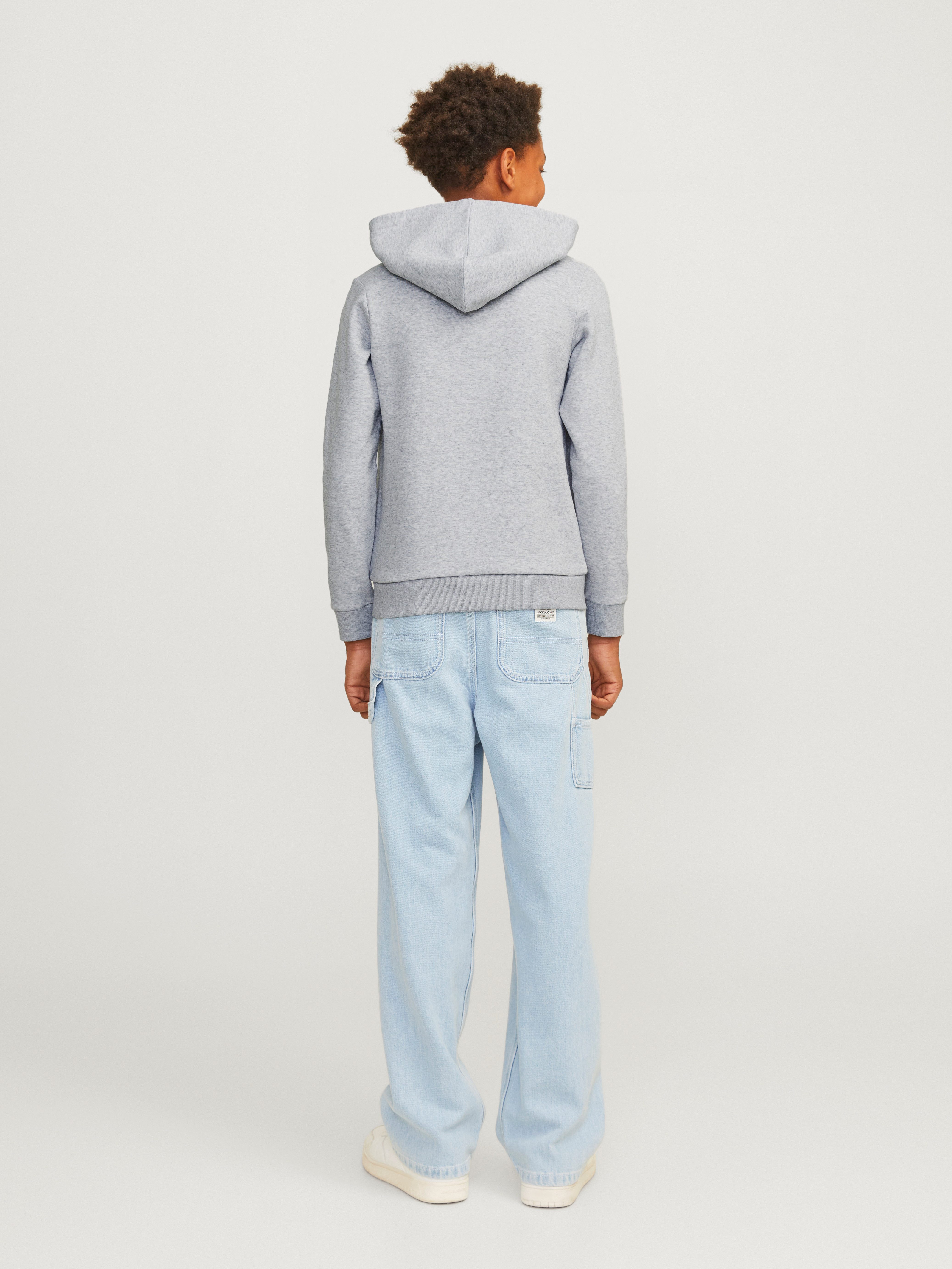 Jack & Jones Junior Hoodie JCORAY BRANDING SWEAT HOOD FST JNR