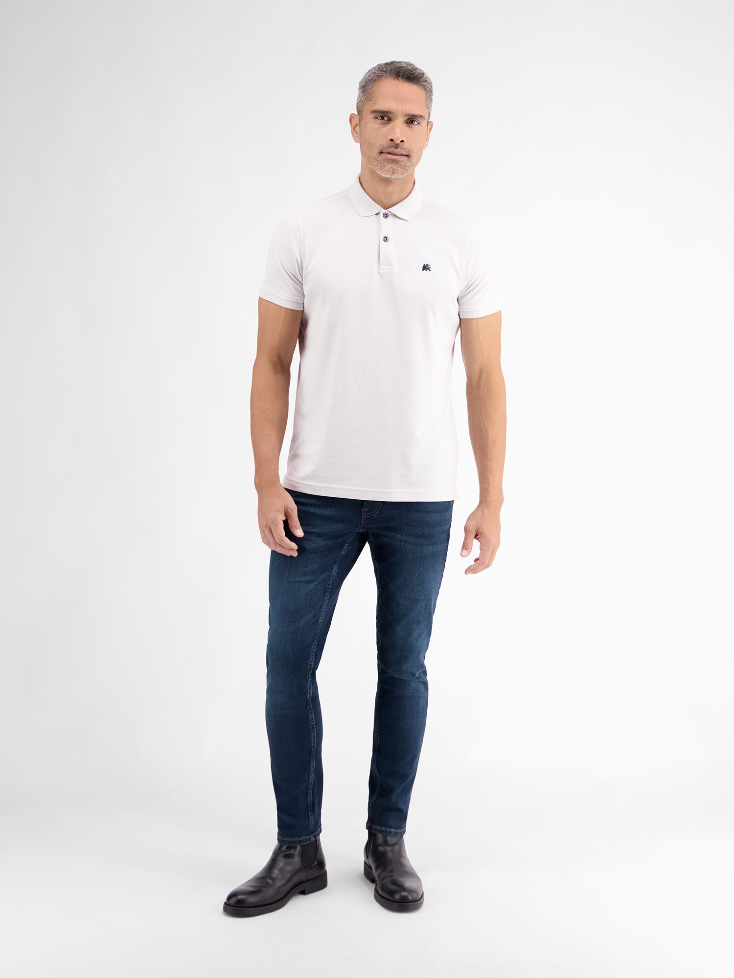 Lerros Five-pocketsbroek LERROS CONLIN 5-Pocket stretch-denim, SLIM FIT, effen CONLIN