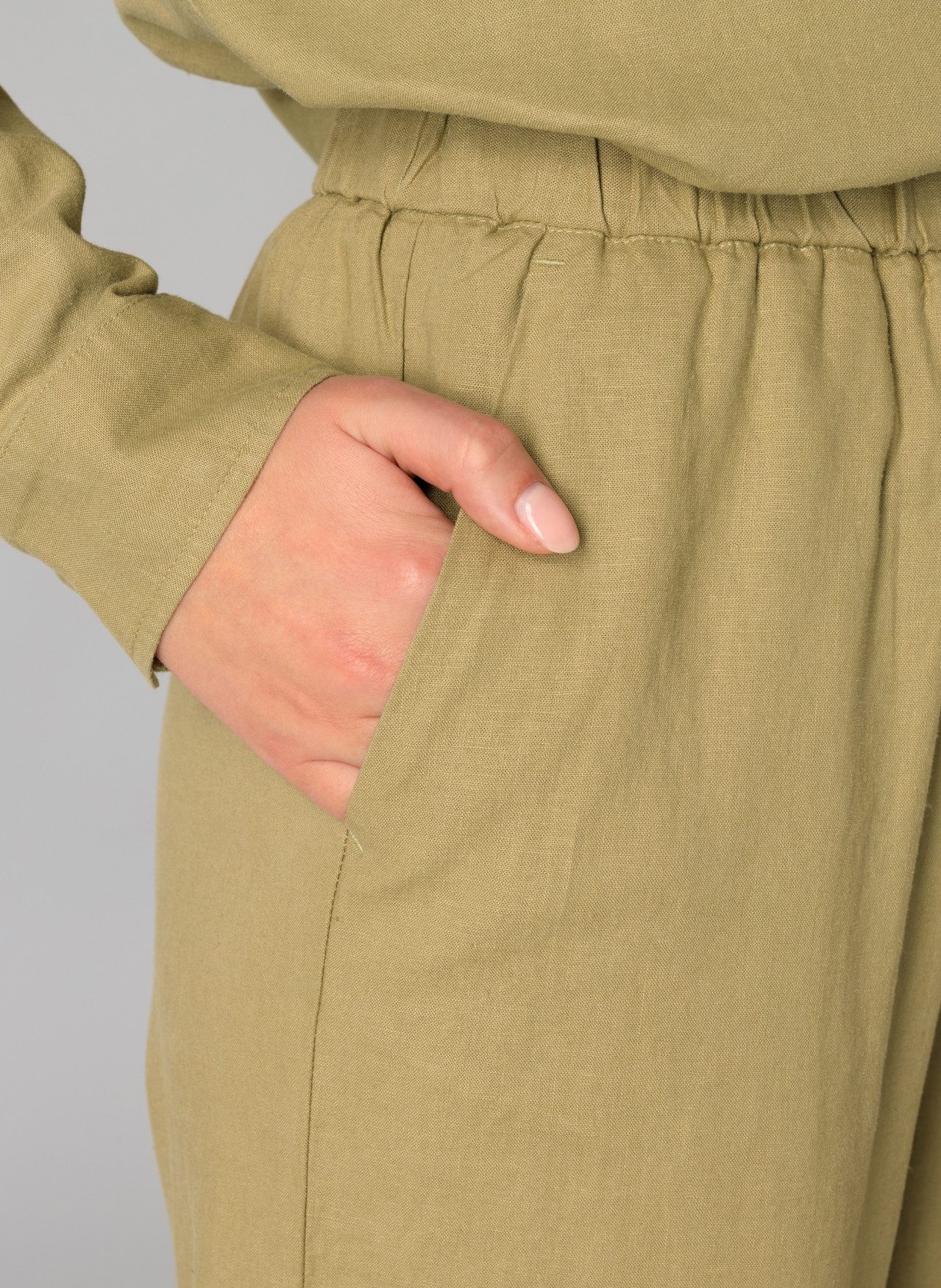Base Level Linnen broek YUL