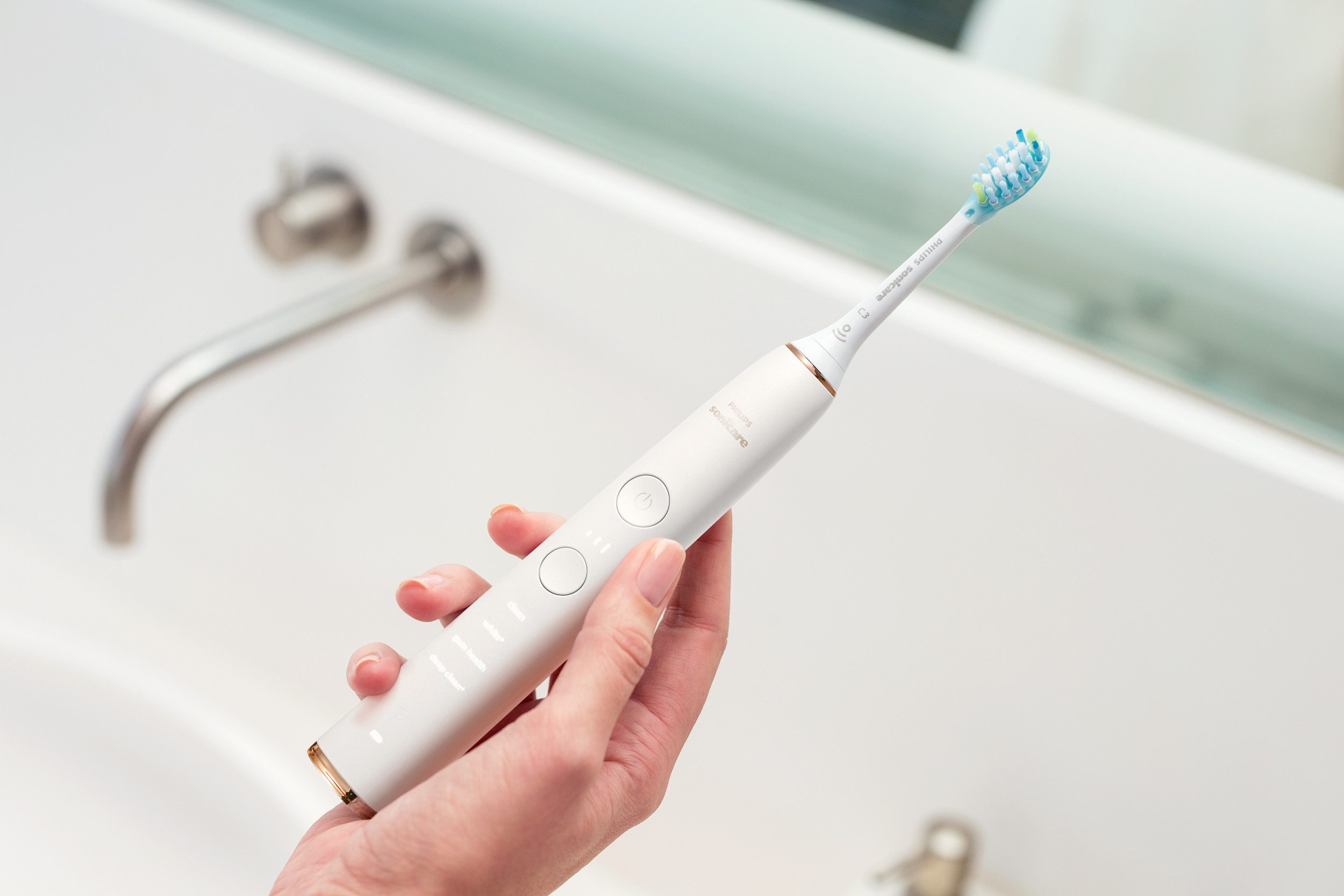 Philips Sonicare Opzetborsteltjes ProResults Standard Standaardgrootte, met geheugenborstels