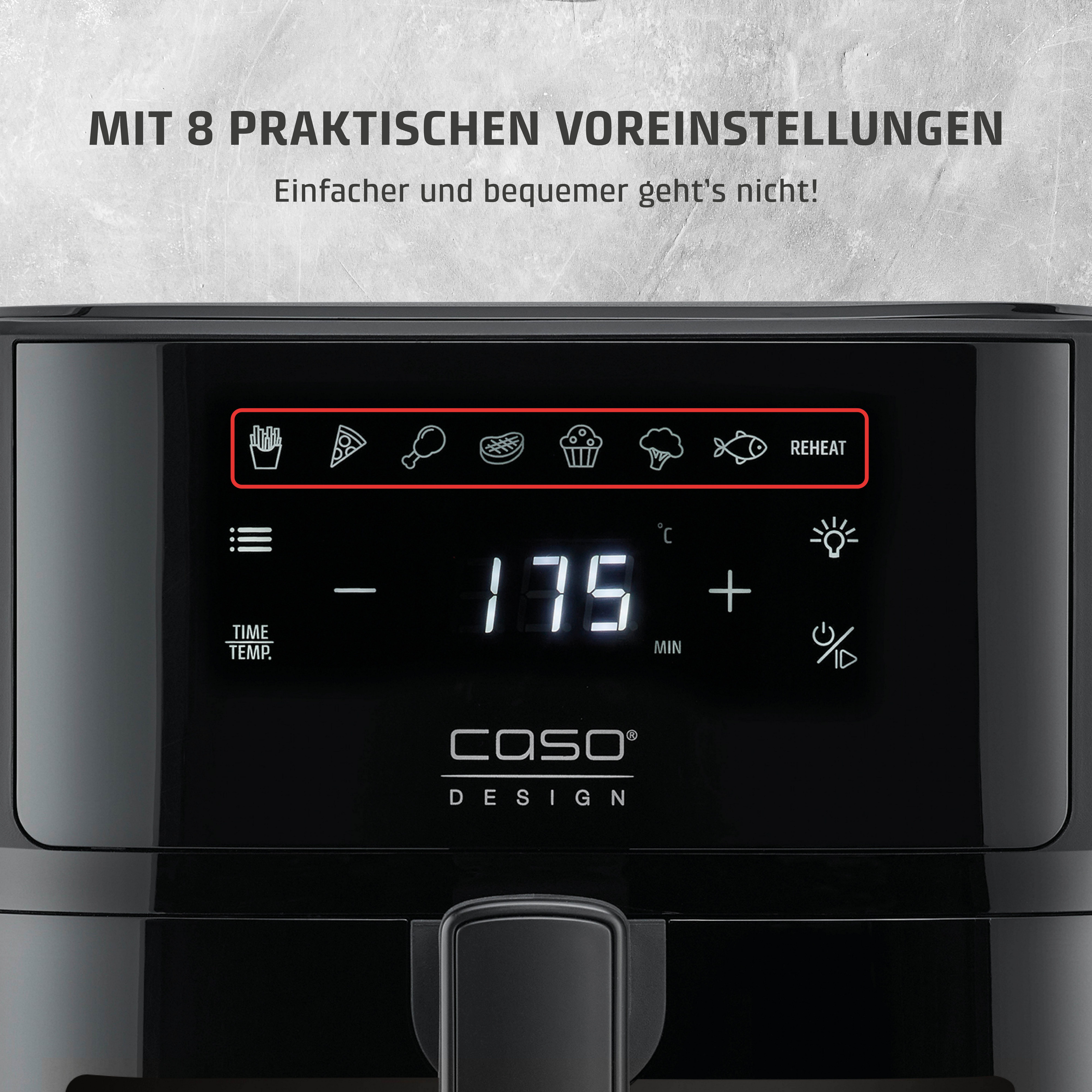 Caso Airfryer 3185 Design AirFry 6.0