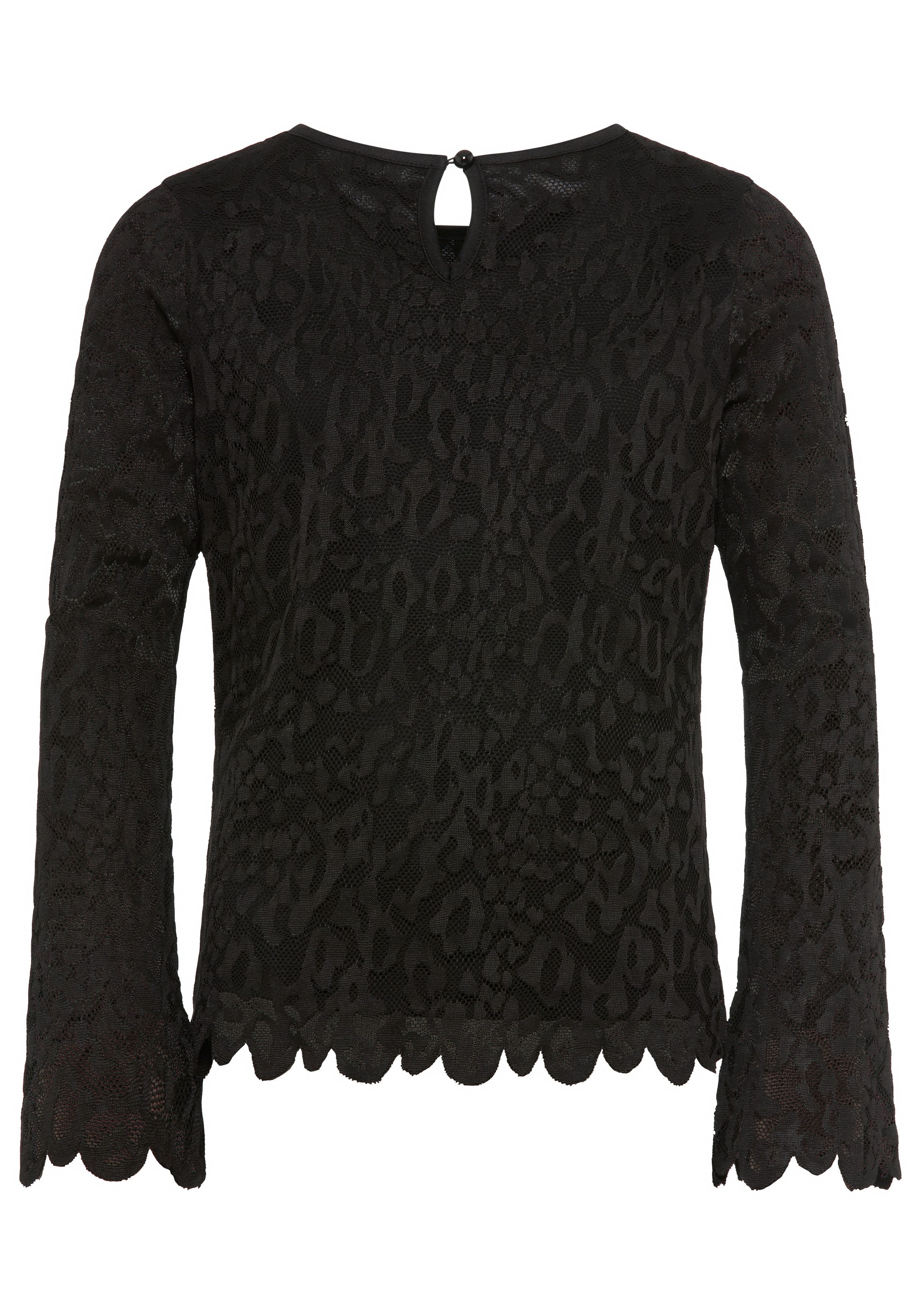 KIDSWORLD Shirt met lange mouwen Kanten shirt