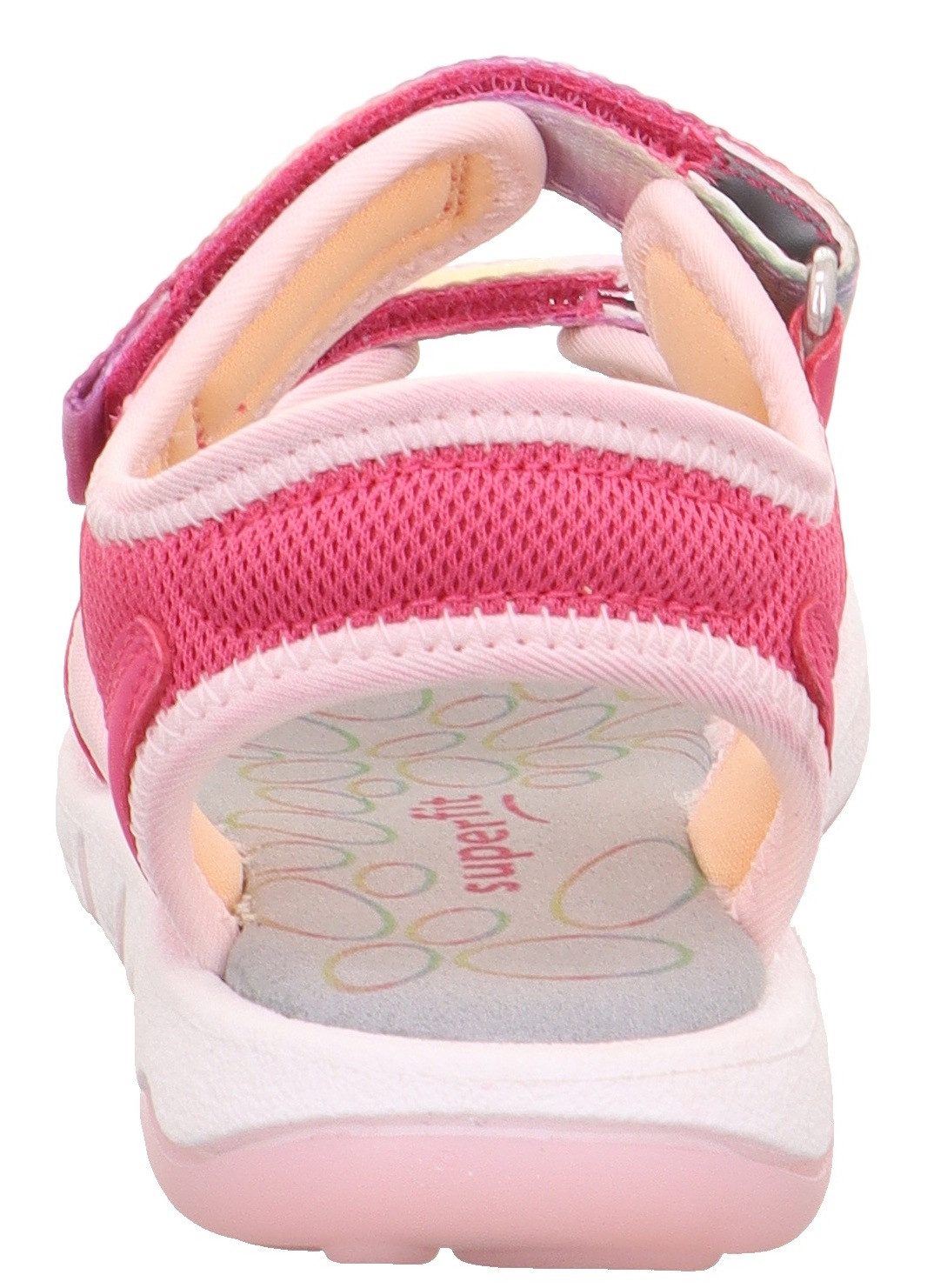 Superfit Sandalen PEBBLES WMS: middel Sandaal met schattige glitter-sluiting, maat sjabloon om te downloaden