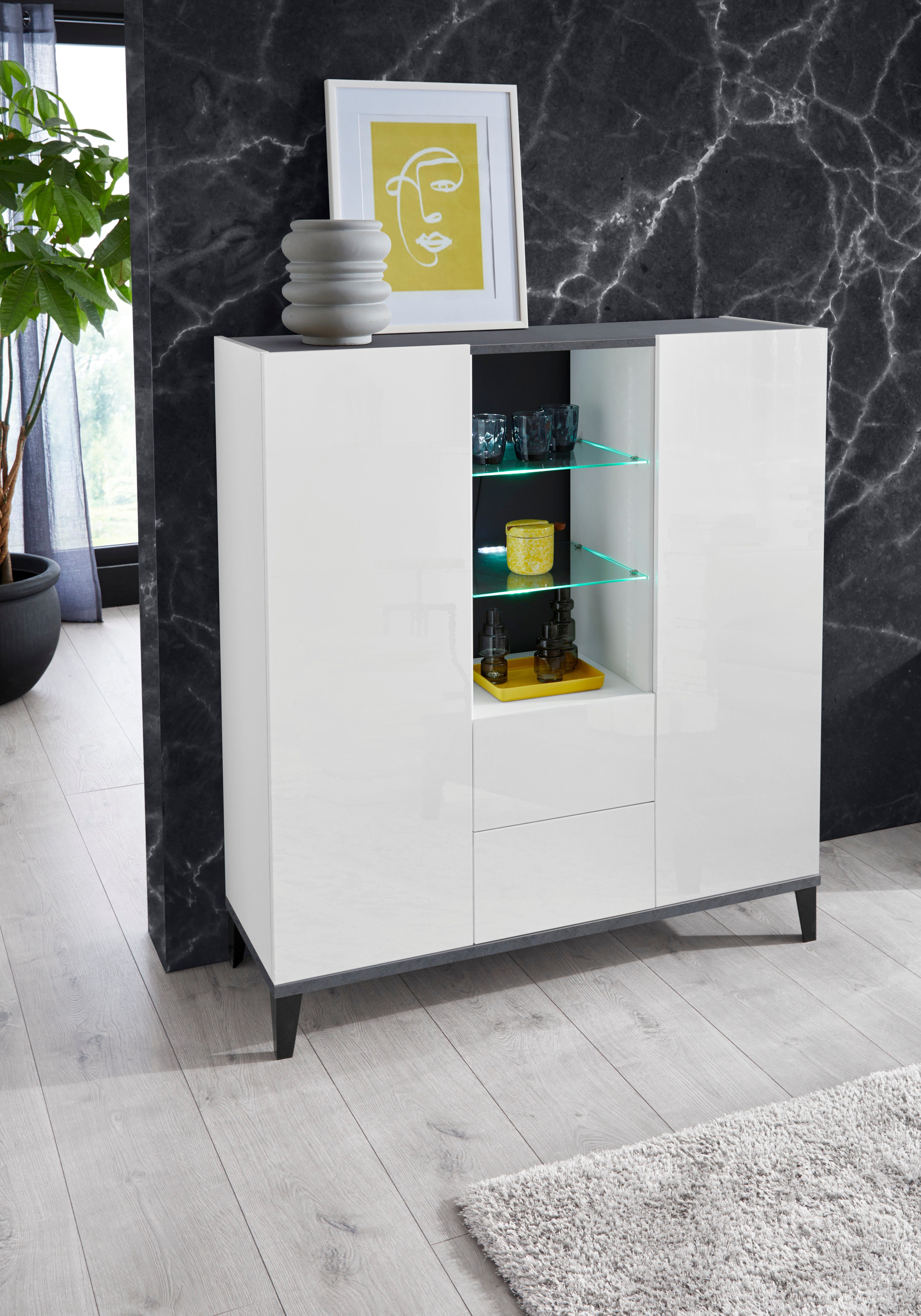 INOSIGN Highboard SUNRISE Breedte 120 cm