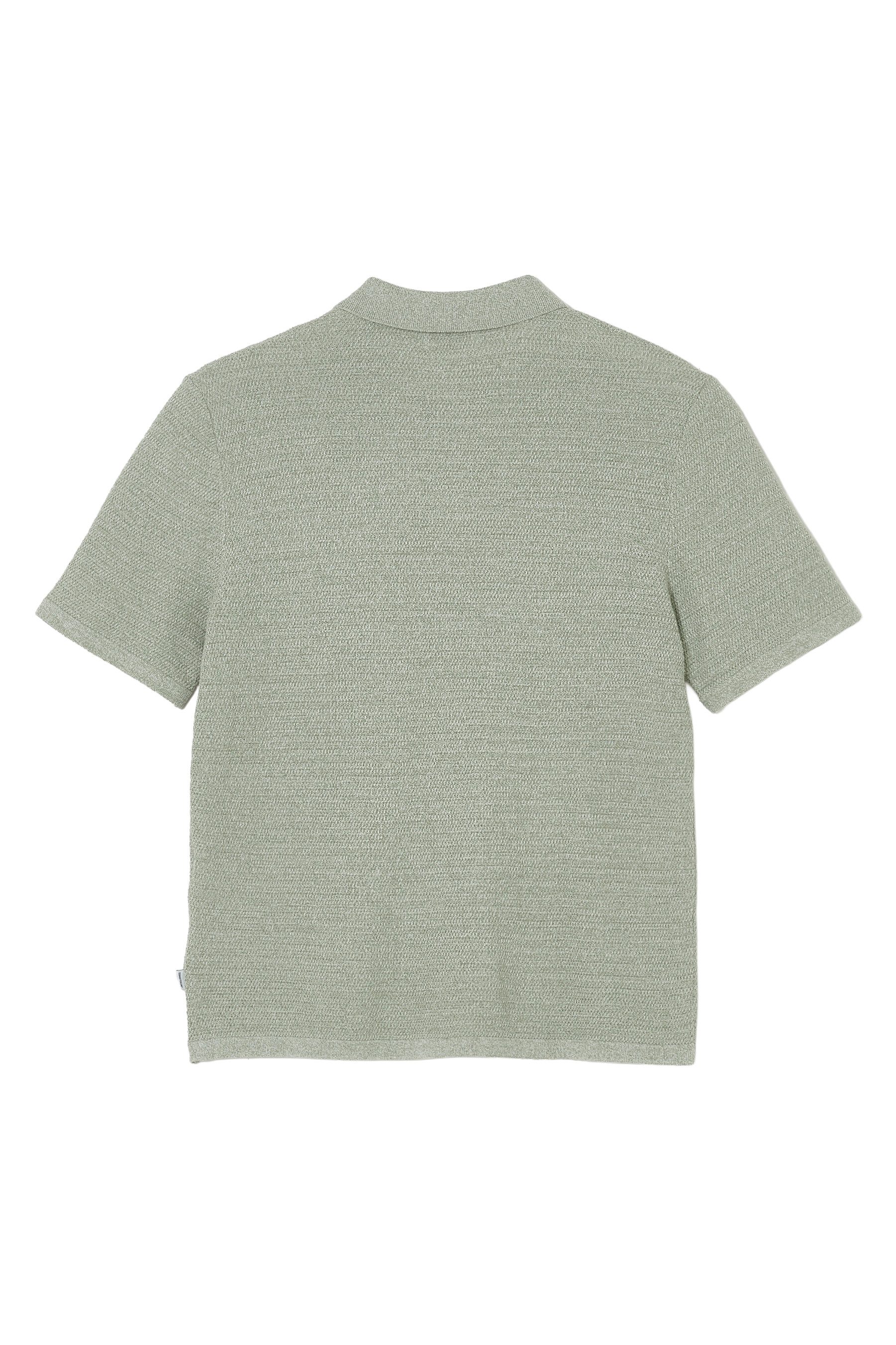 Jack & Jones Trui met korte mouwen JJEGEORGE KNIT POLO SS SN