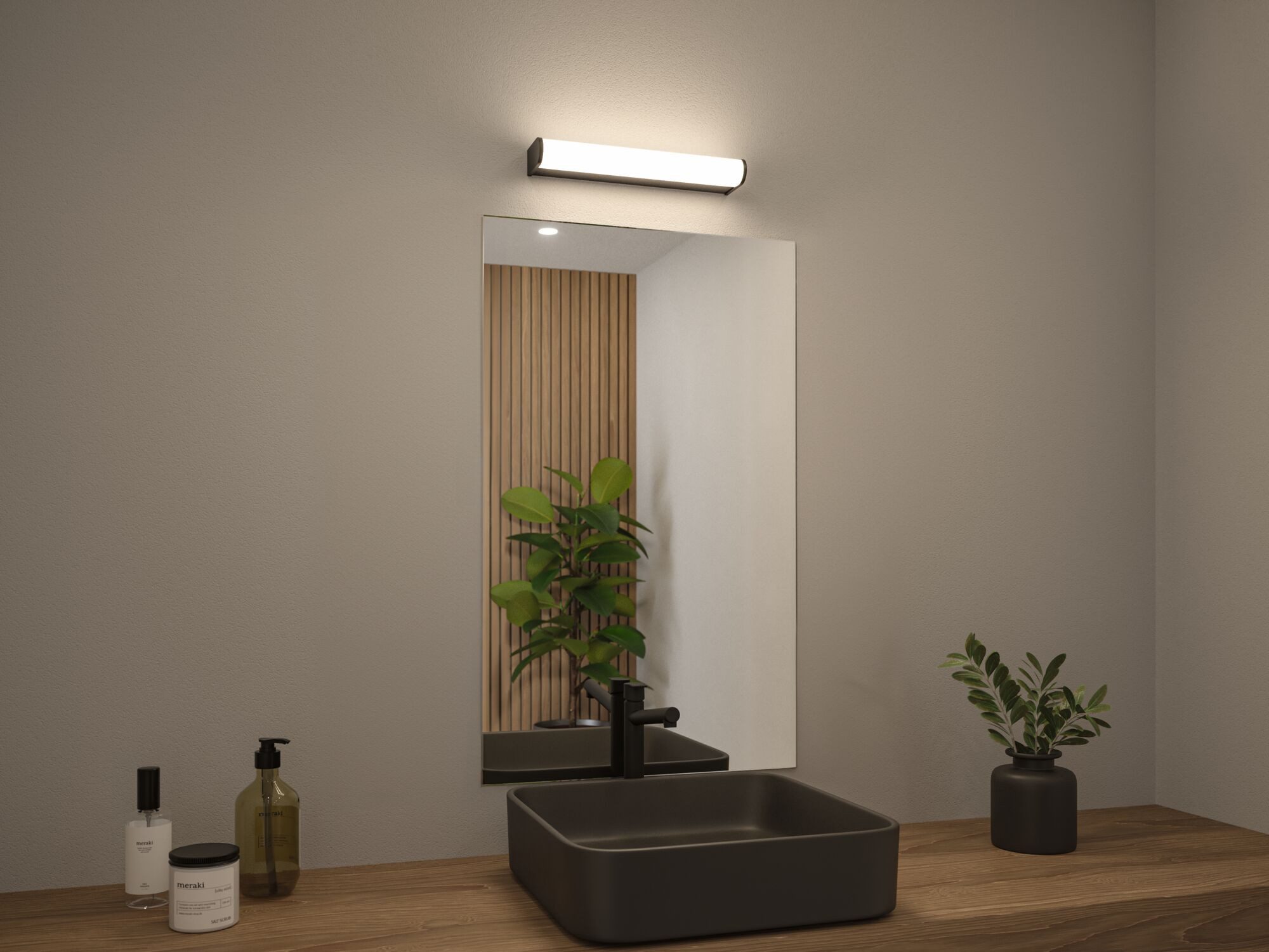 Paulmann Led-wandlamp Selection Bathroom LED wandlamp Arneb IP44 3000K 230V 9W (1 stuk)