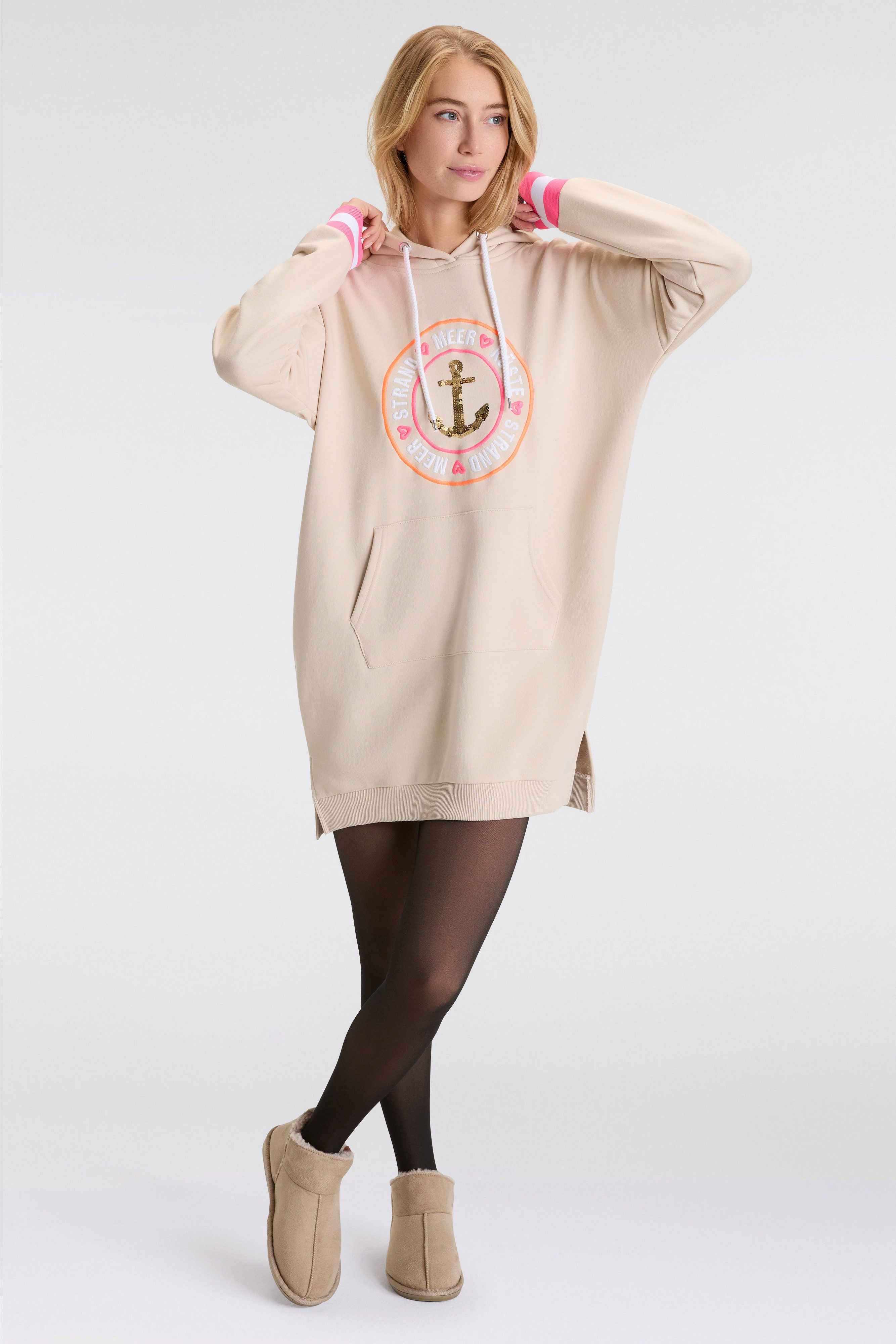 Sarlini Thermopanty DAMES FLEECE VOERING LEGGINGS in transparante look