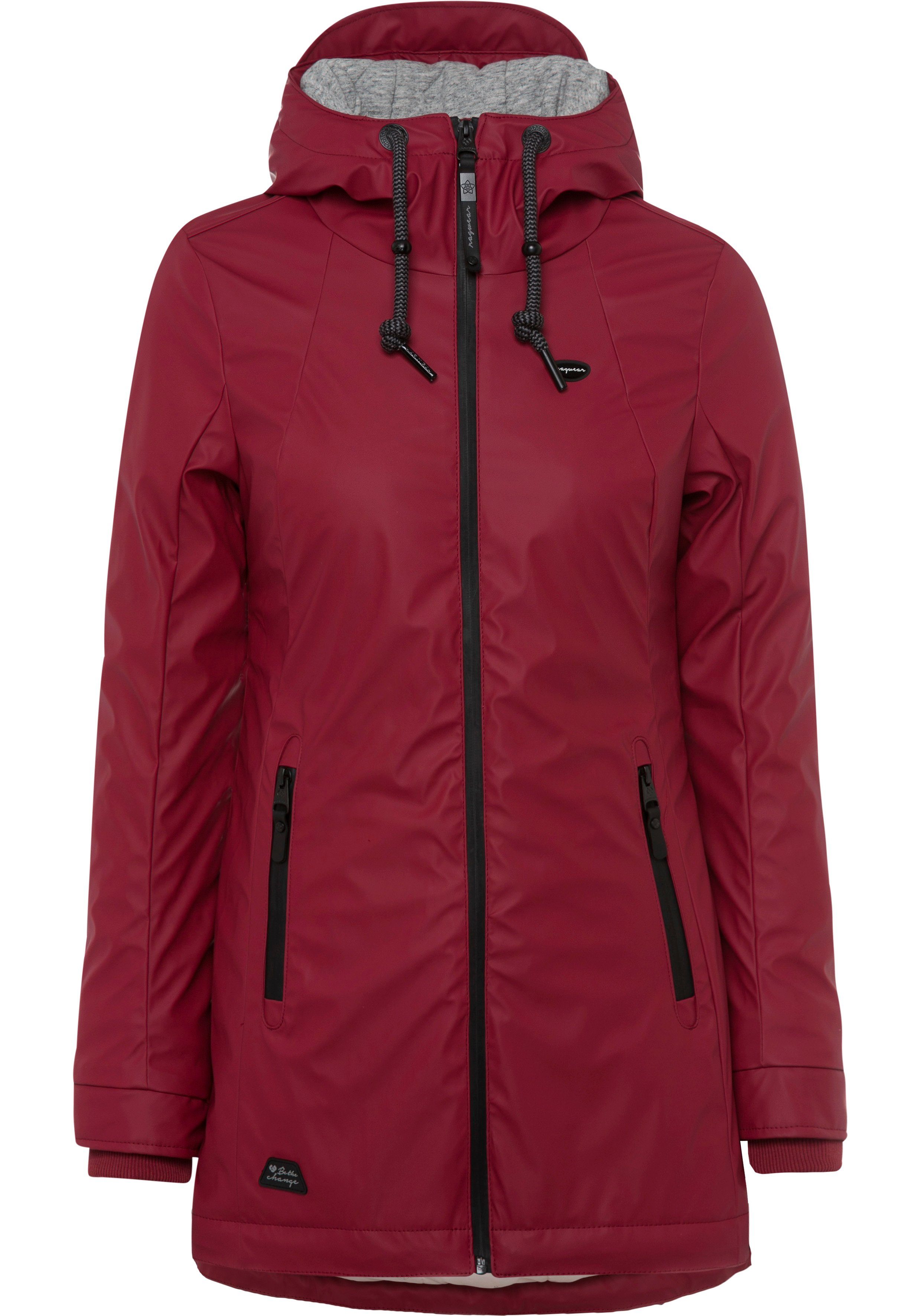 Ragwear Regenjack ZUZKA RAINY O Waterafstotende regenparka