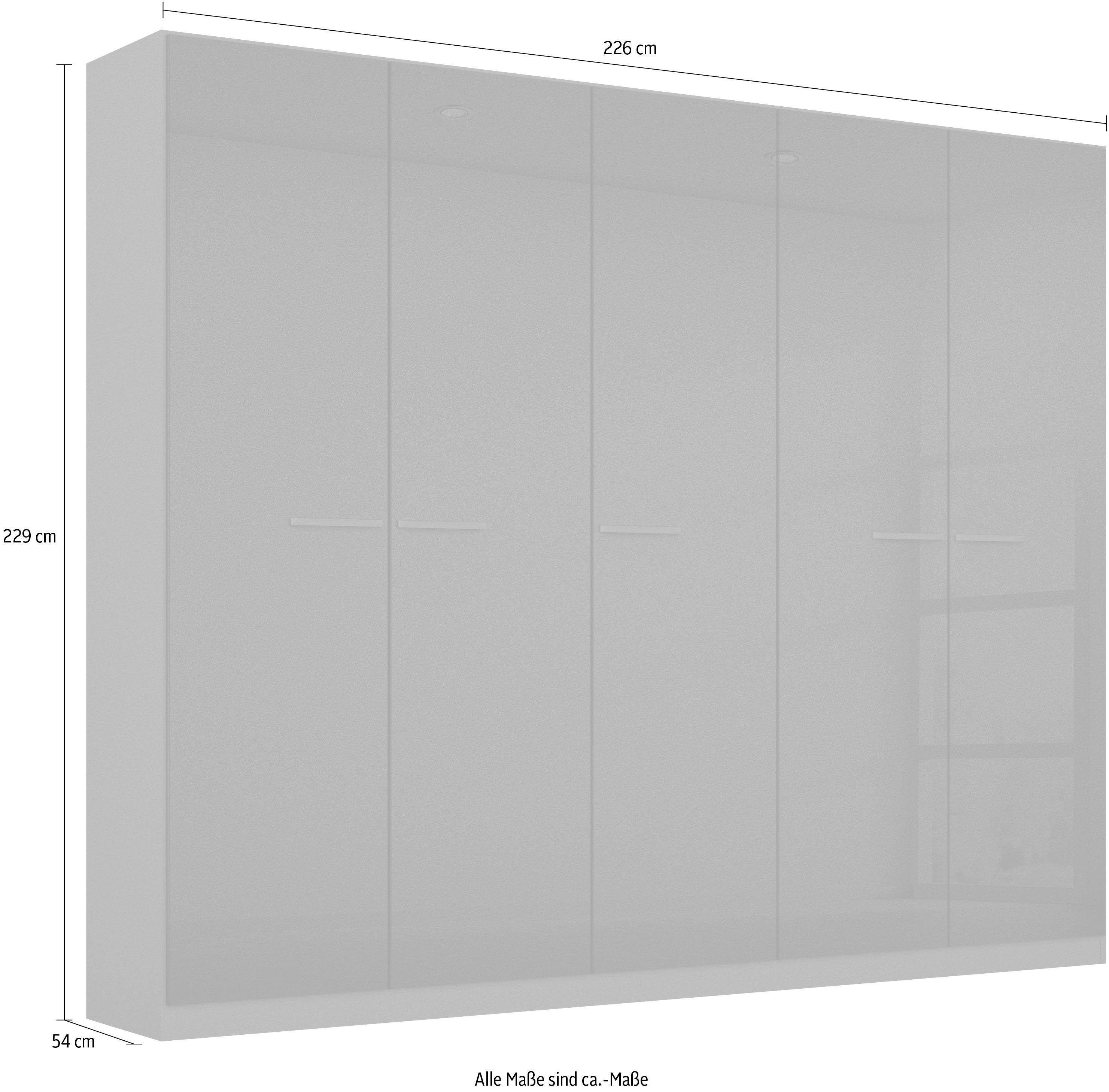 rauch Draaideurkast Kledingkast kast garderobe TOPSELLER OTELI incl. binnenindeling met 3 binnenlades extra planken optioneel met spiegel made in germany