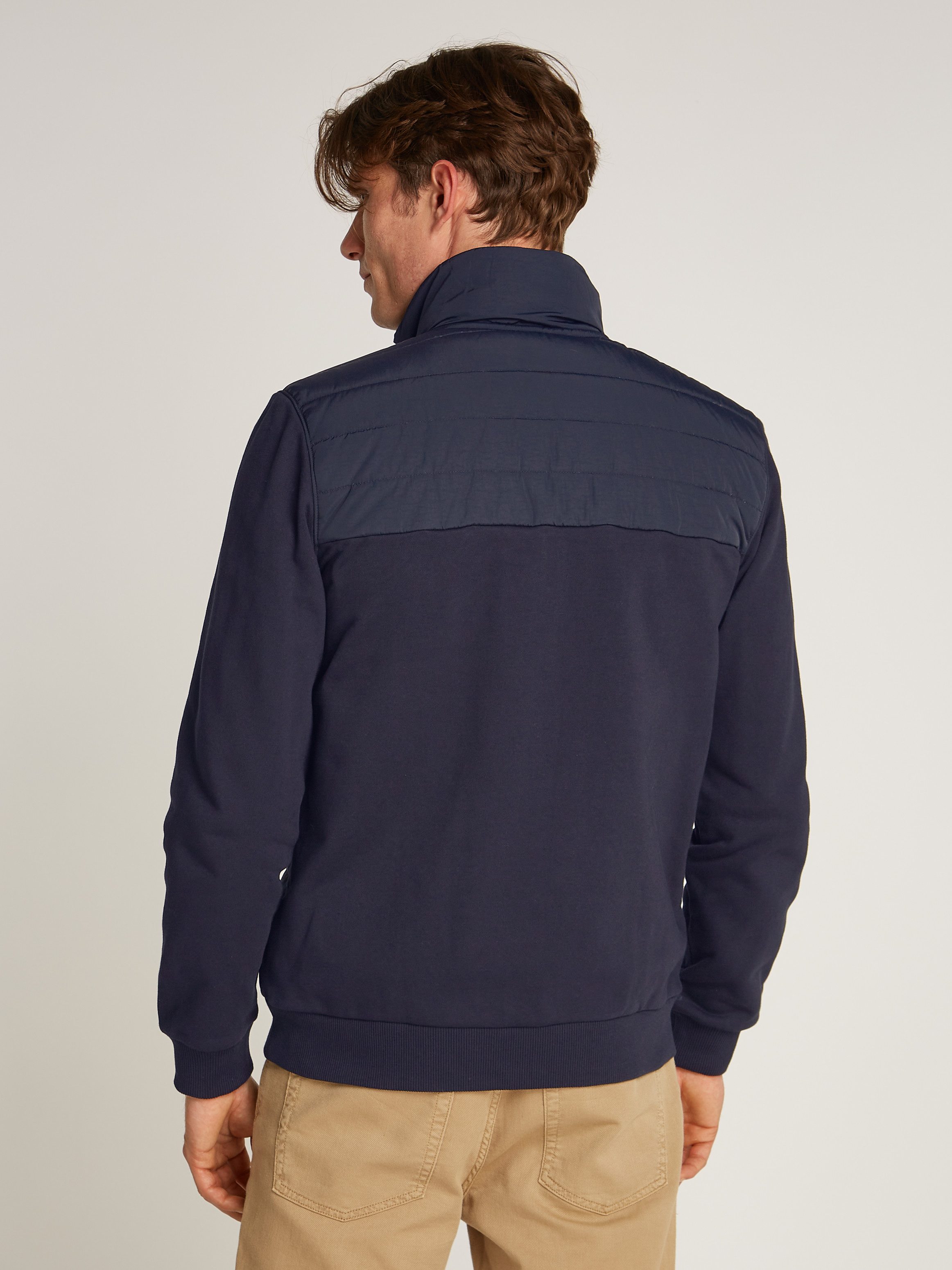 Tommy Hilfiger Sweatvest MIX MEDIA STAND CLLR