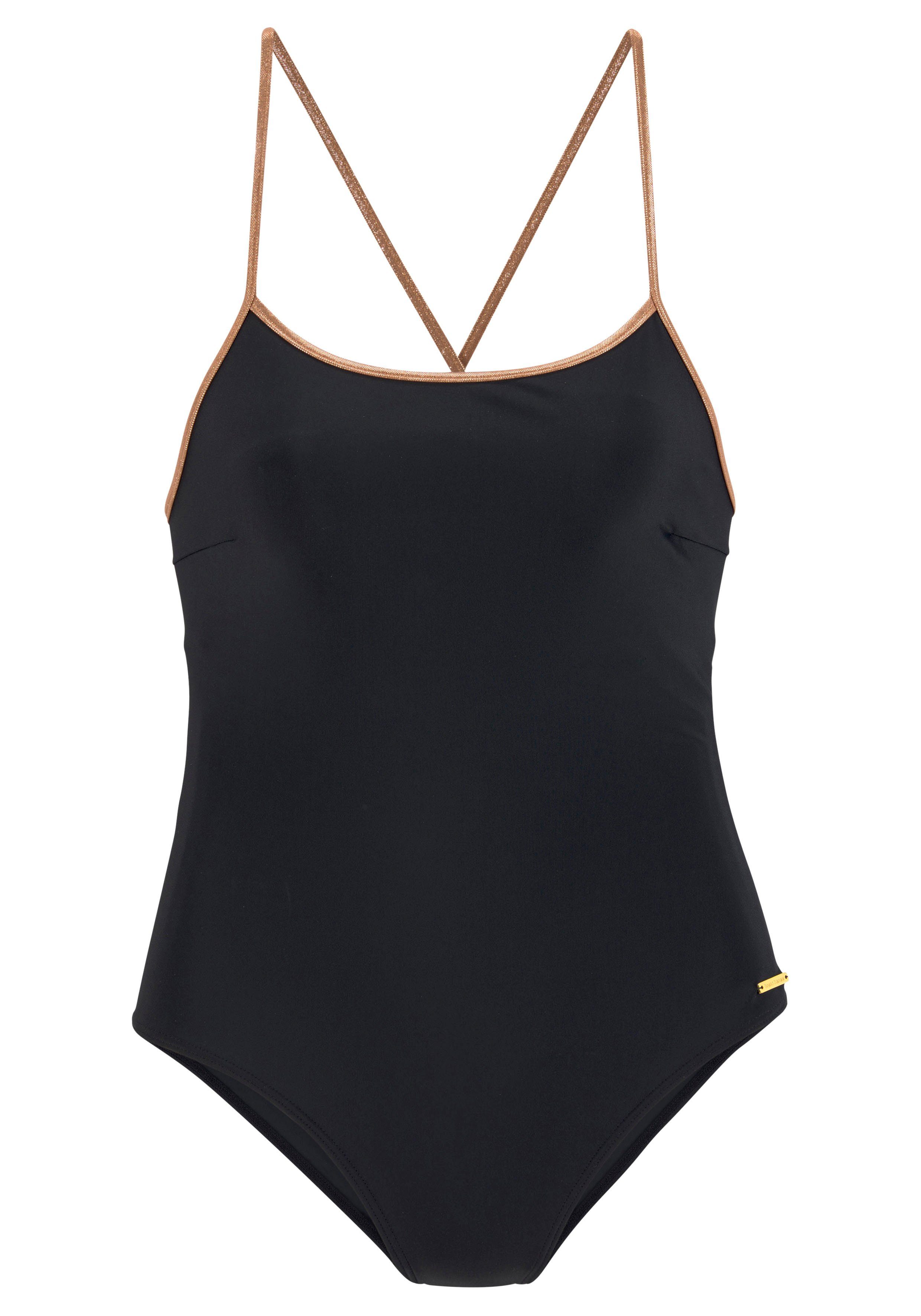 Bruno Banani Badpak met koperen bies