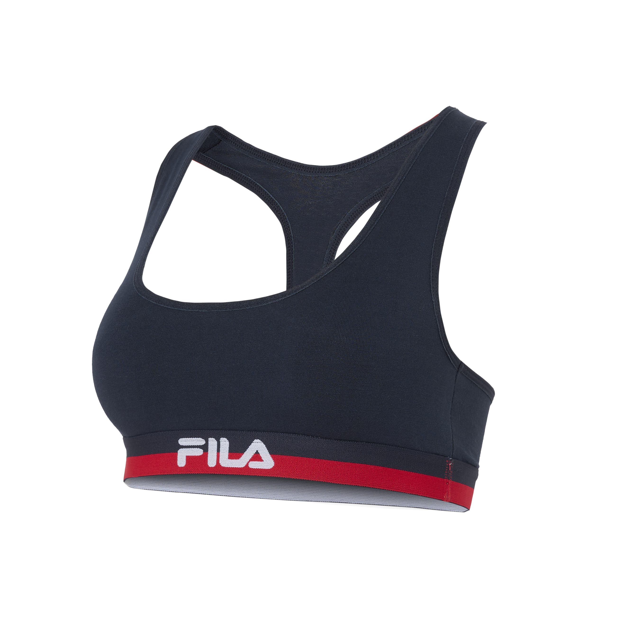 Fila Bustier met elastische band met logo-motief