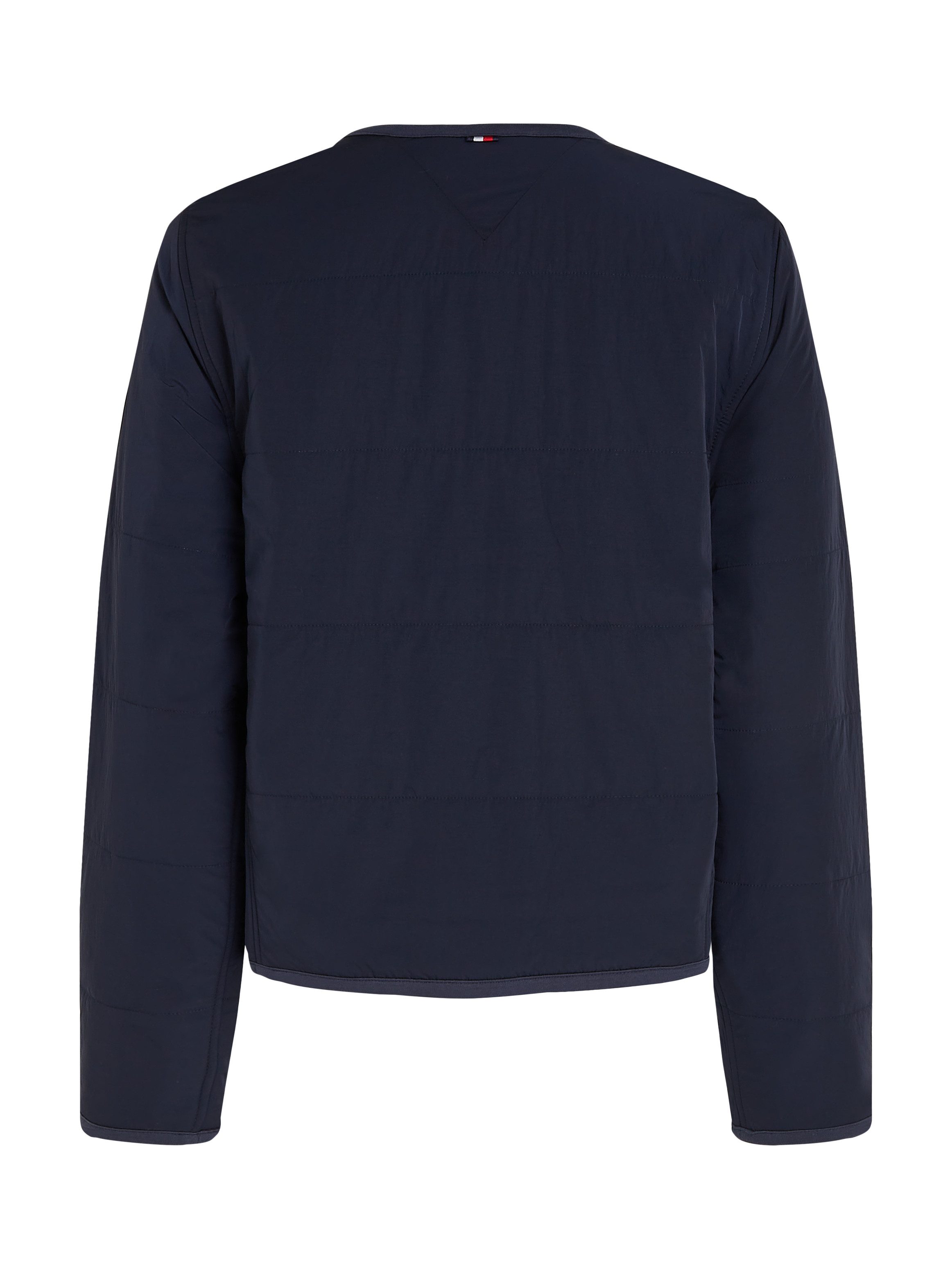 Tommy Hilfiger Gewatteerde jas JERSEY LINED JACKET met tommy jeans-merklabel